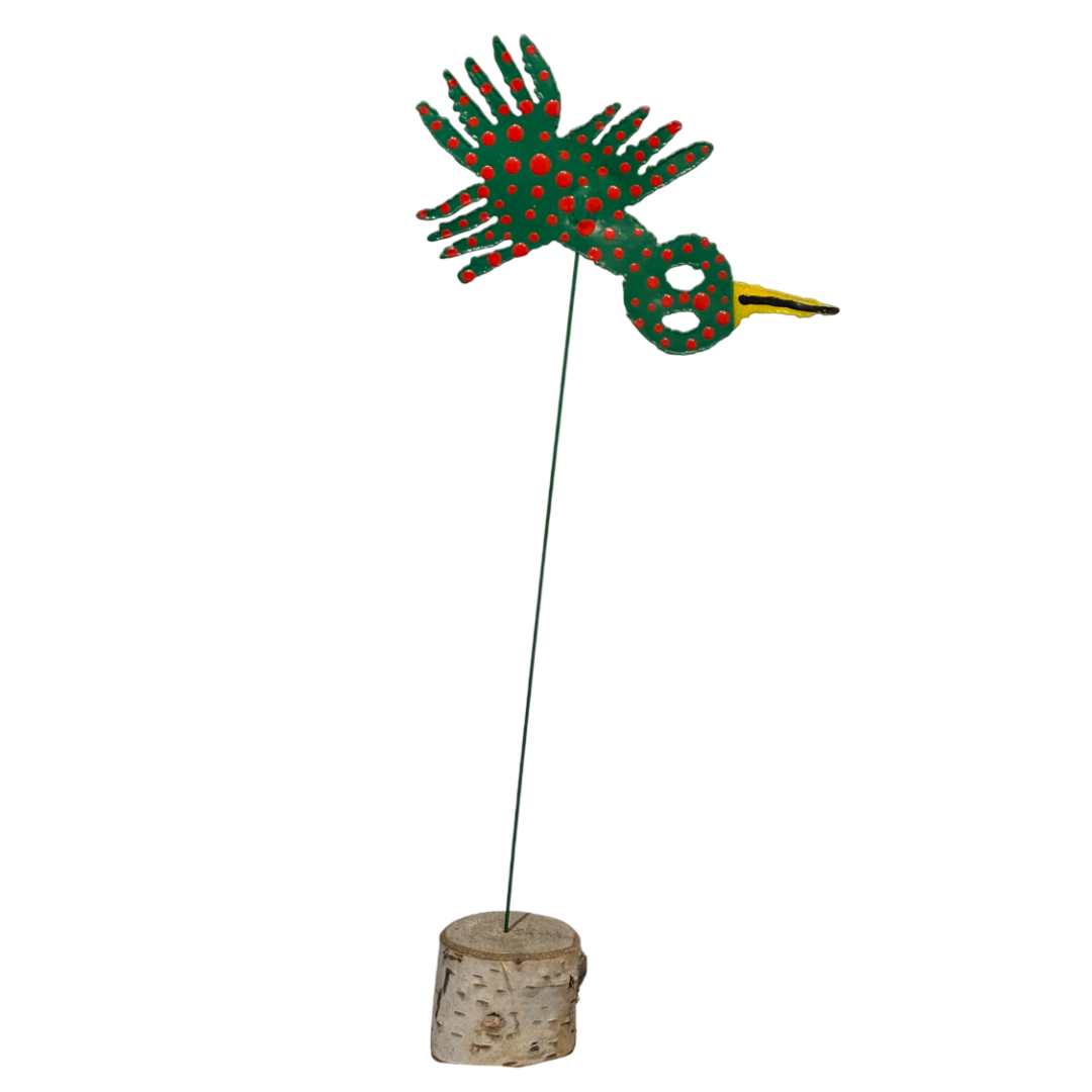 Mark Bulwinkle - Green and Red Metal Creature 1