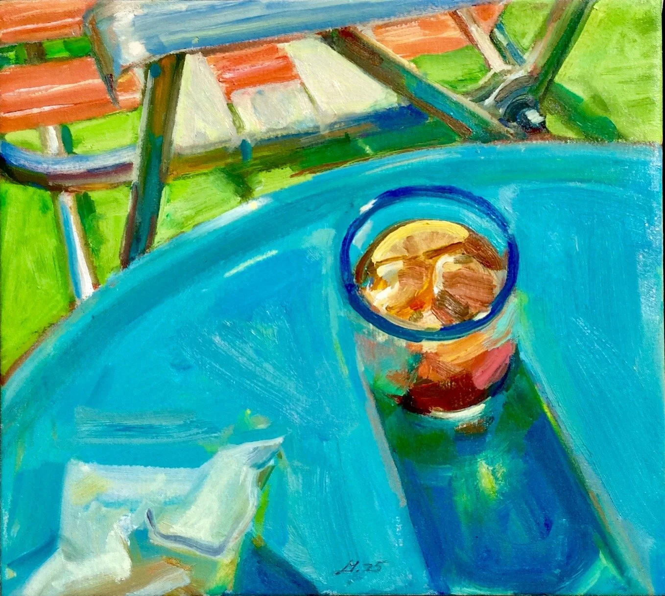 Boyd Gavin - Still Life with Mexican Glass