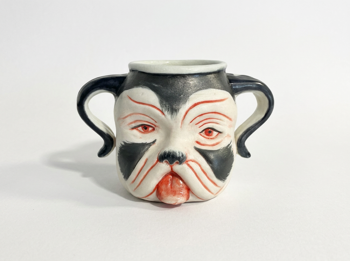 Patti Warashina - Dog Cup