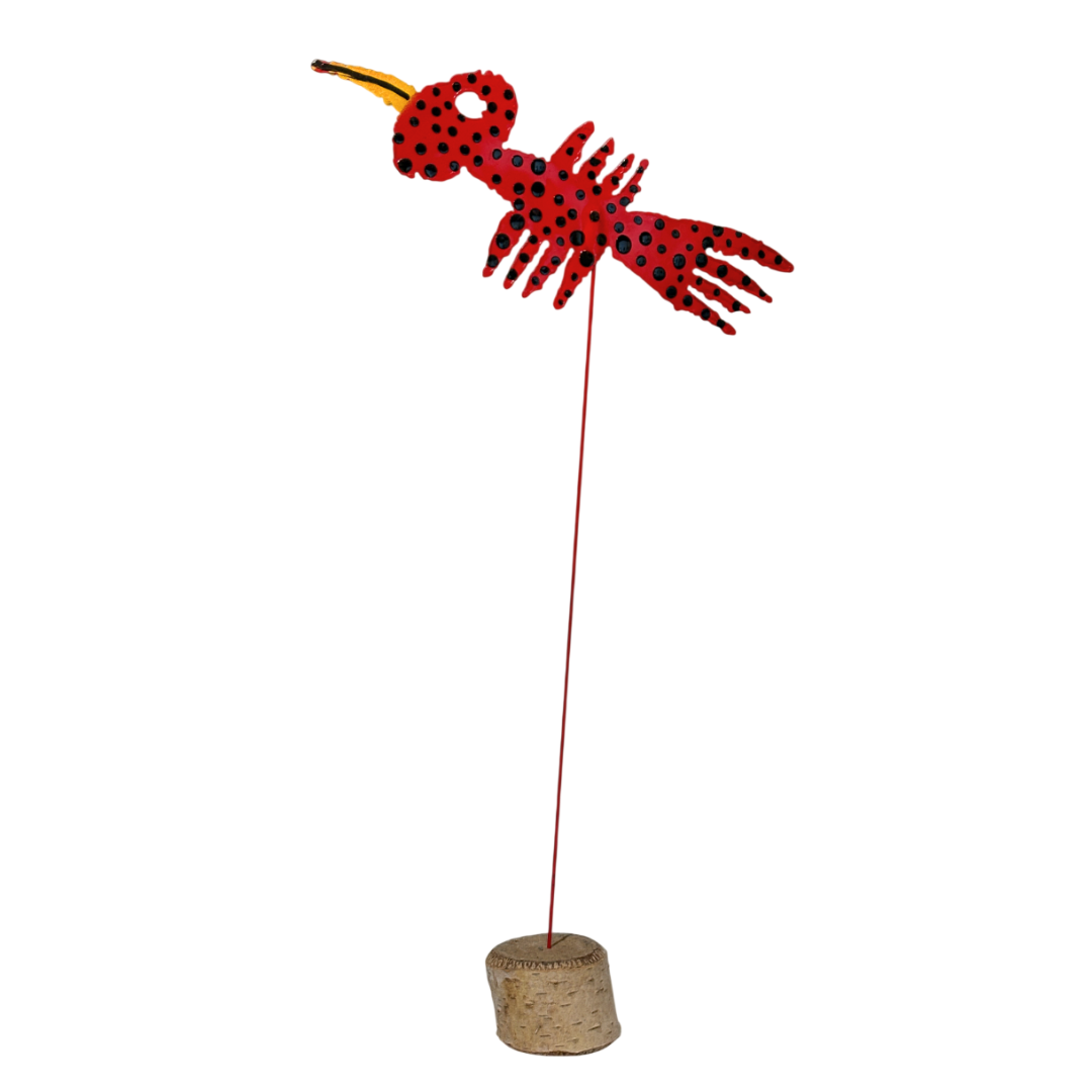 Mark Bulwinkle - Red and Black Metal Creature 1