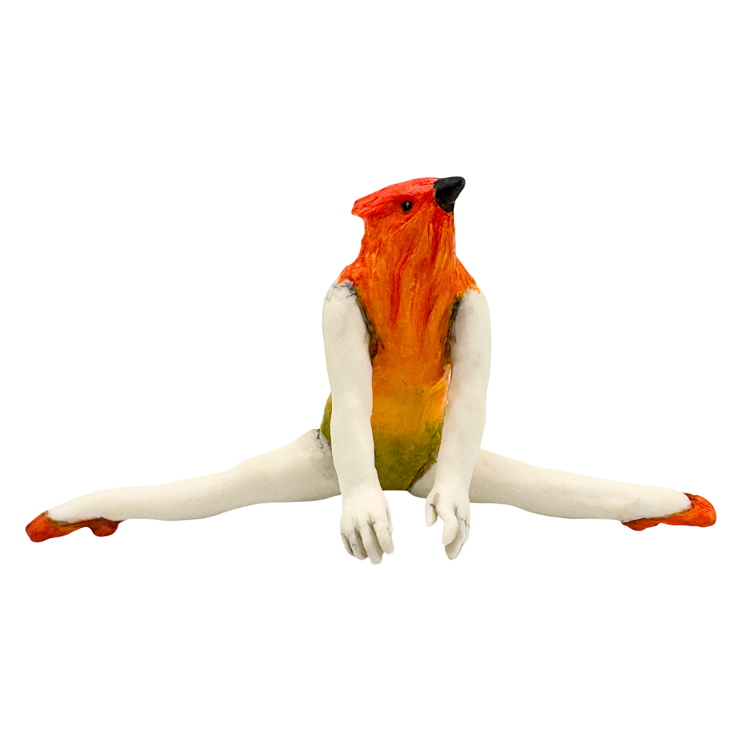 Margaret Keelan - Orange Ballerina Bird #2