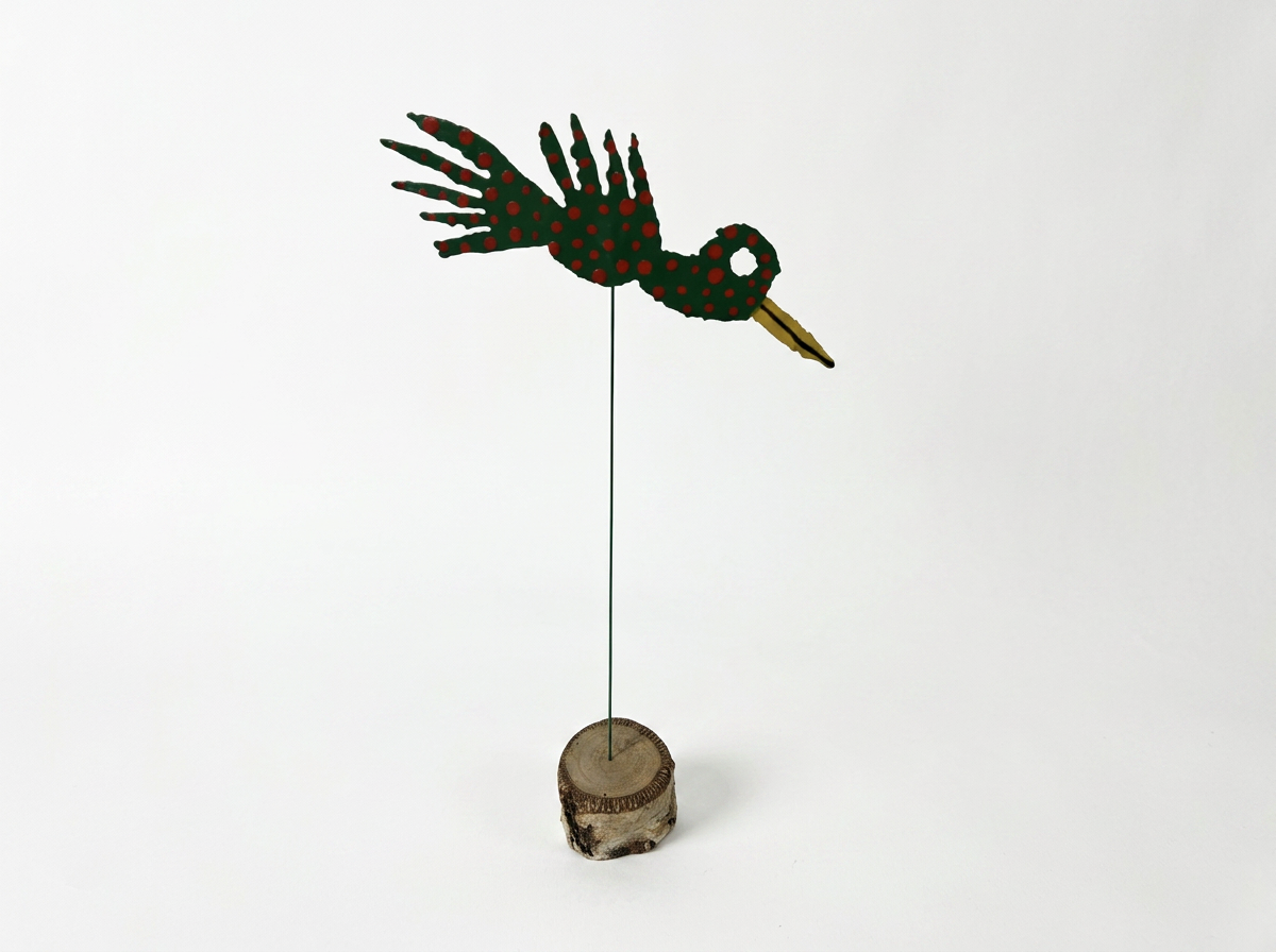 Mark Bulwinkle - Green Flying Bird 1