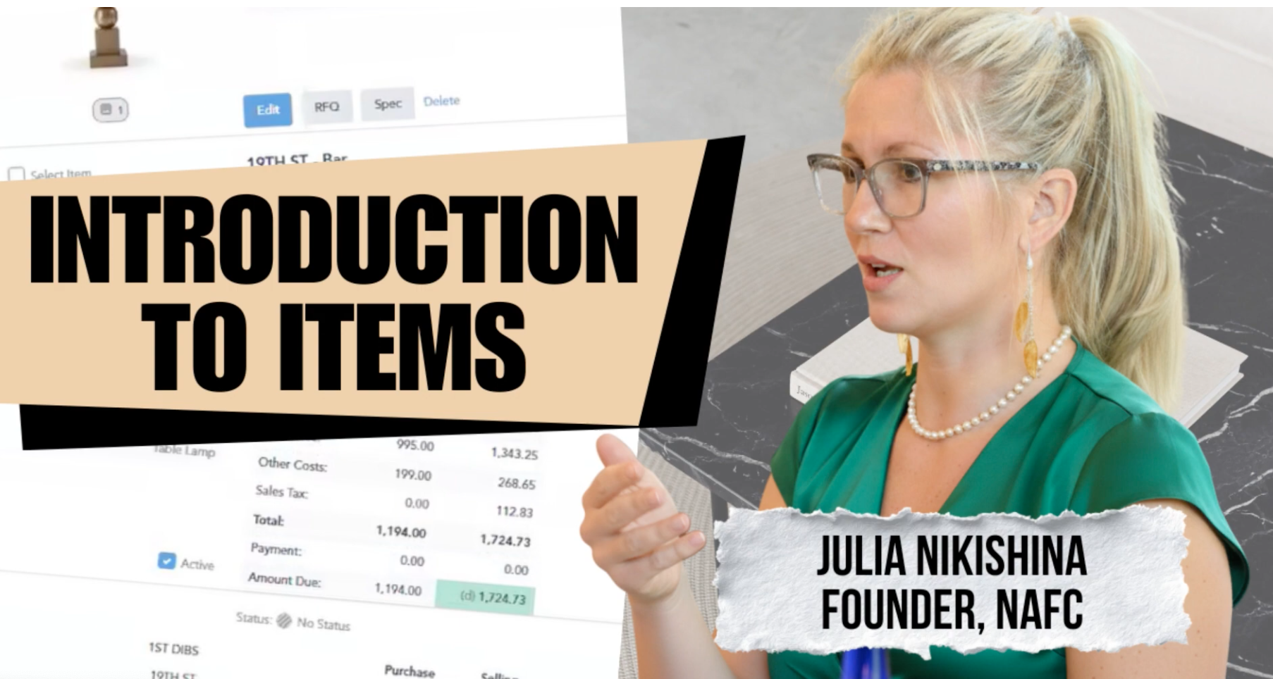 The Item Essentials: Mastering the Building Blocks of Studio Designer
