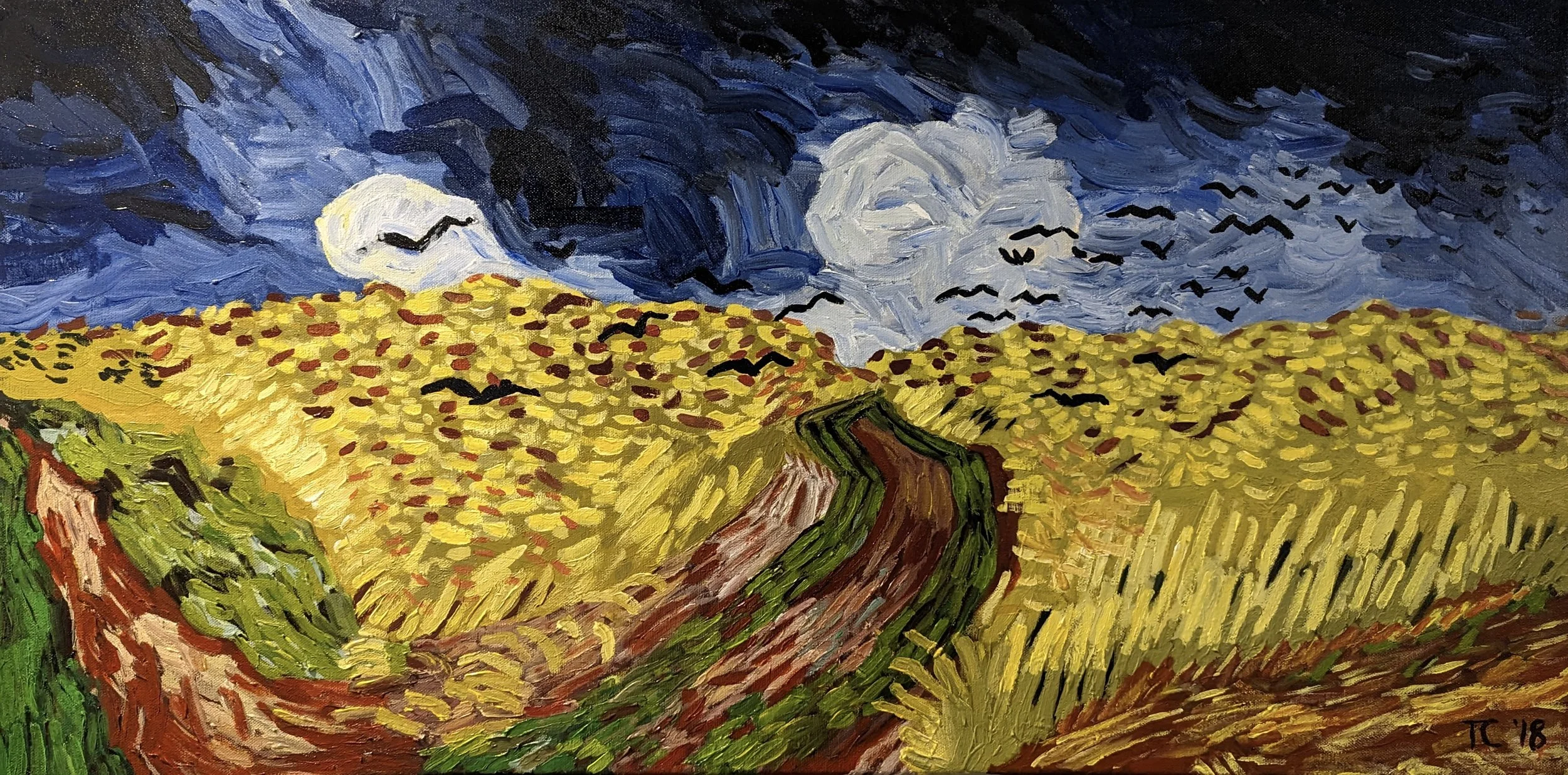 Homage to Van Gogh Wheatfield with Crows.jpg