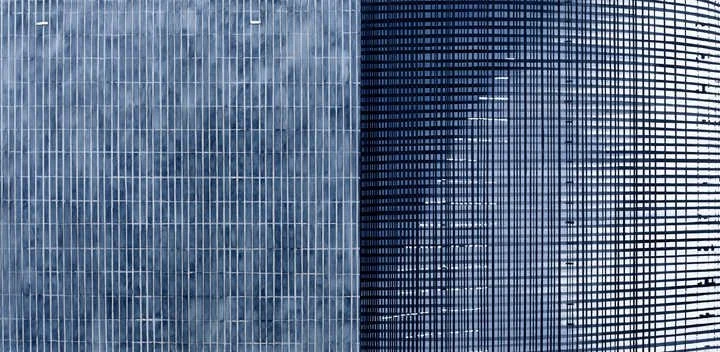 "Silo," 46 inches x 94 inches, oil on canvas, SLB, formerly Schlumberger, Houston, ©2014 Leslie Parke