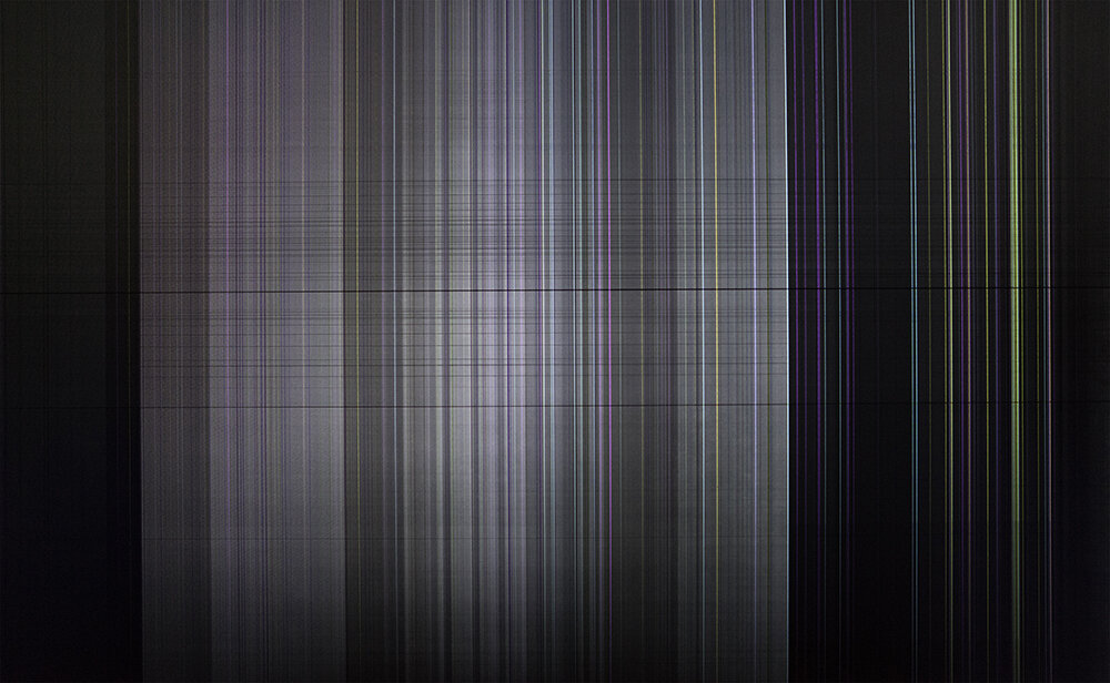 Ghostly Grid, 29 inches x 34 inches, Archival Inkjet Print, © Leslie Parke 2018