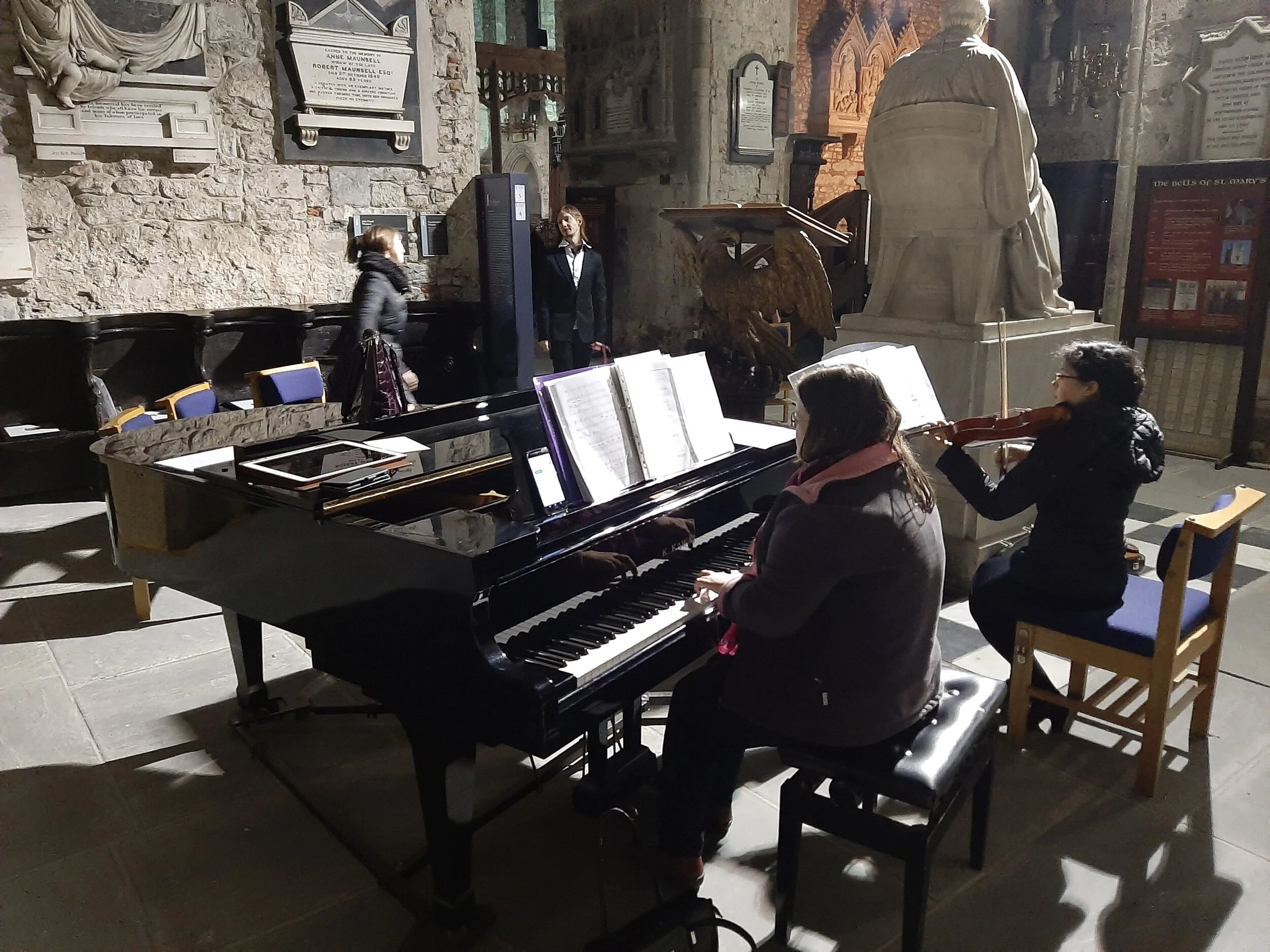 Rehearsal St Mary's Cathedral Limerick