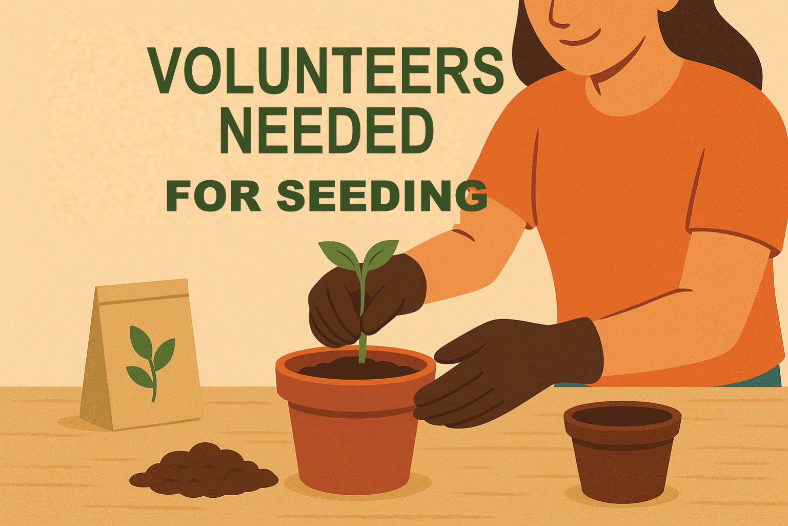 Volunteer Opportunity - Seed Treatments / Stratification