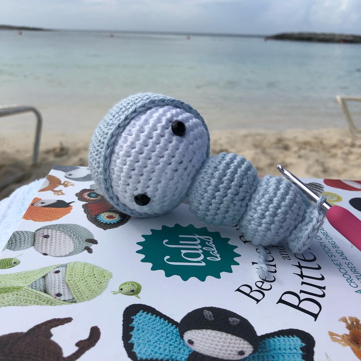 The best place to crochet 🧶 @atlantisbahamas 🌸💕