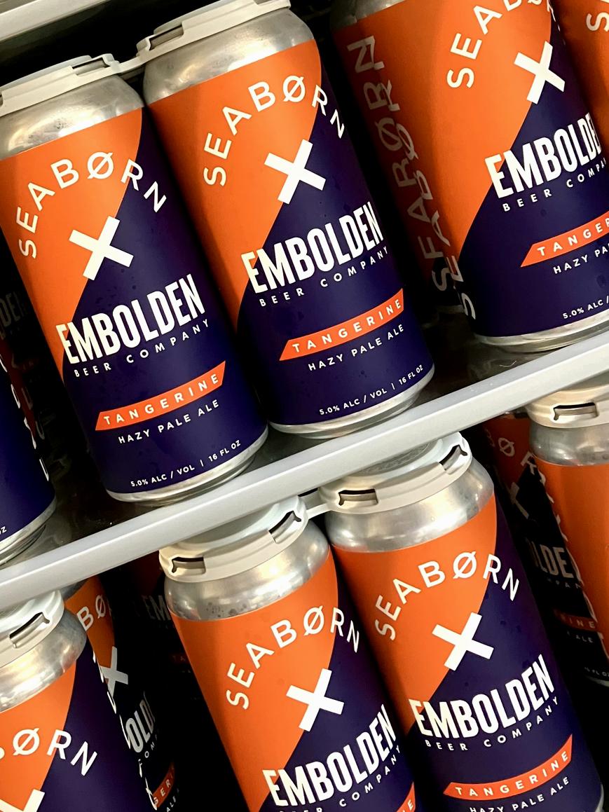 Embolden Beer Company Tangerine Hazy Pale Ale