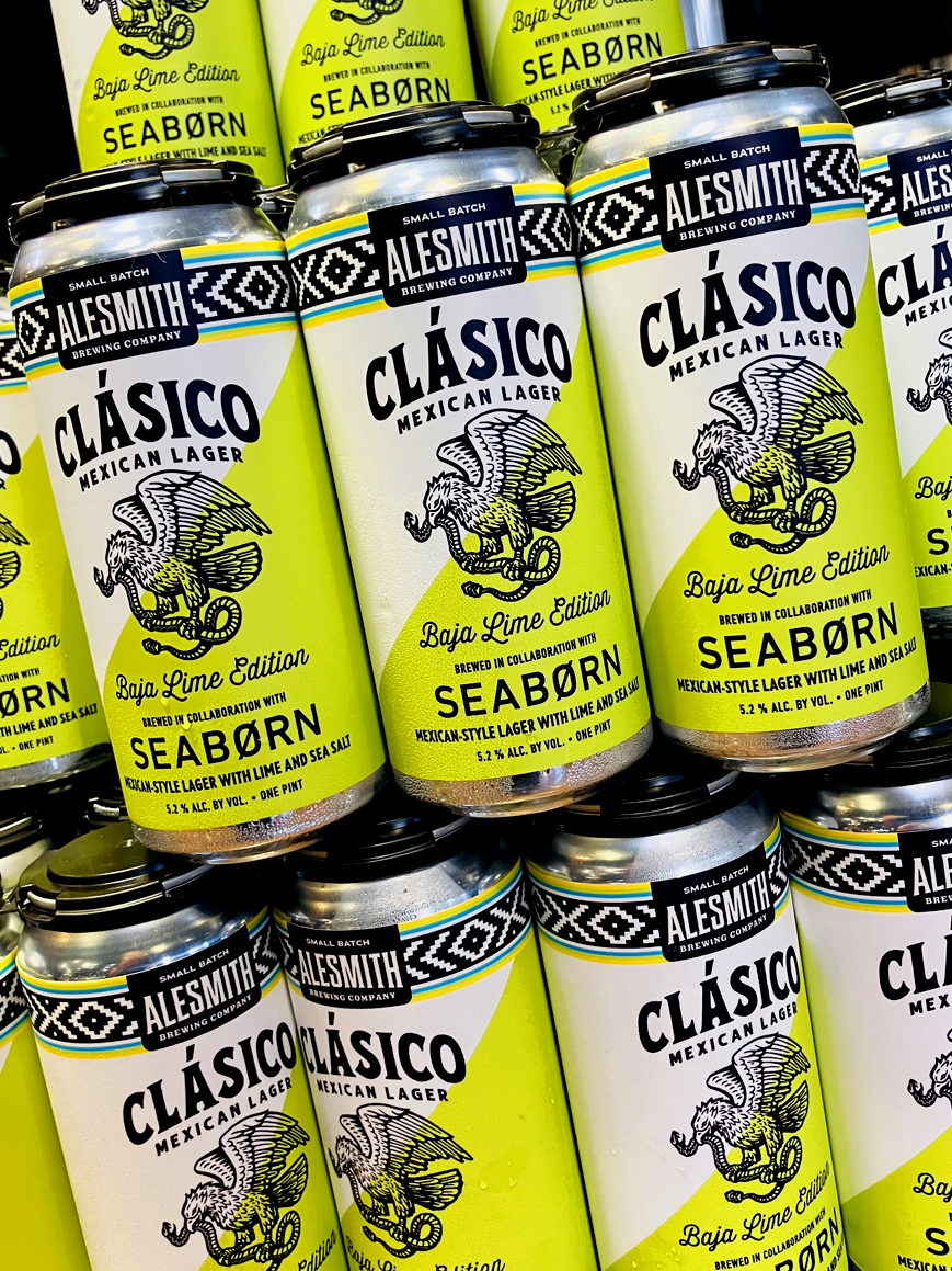 Alesmith Brewing Company Baja Lime inspired Mexican Style Lager
