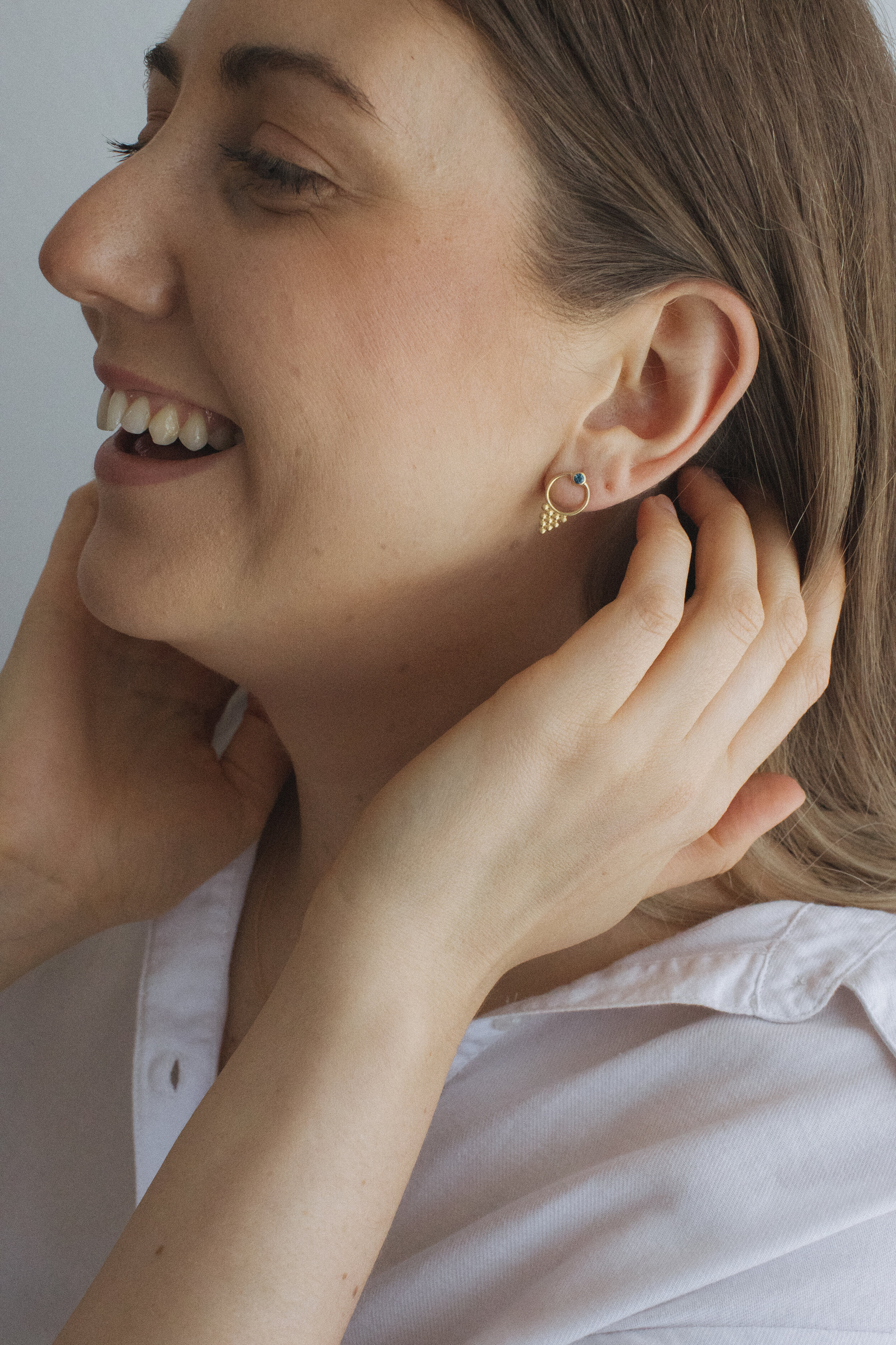 The Anne Earring | Yellow gold