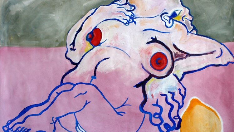 Pinki
60 x 40
oil on canvas, unstretched
Cheyann Washington