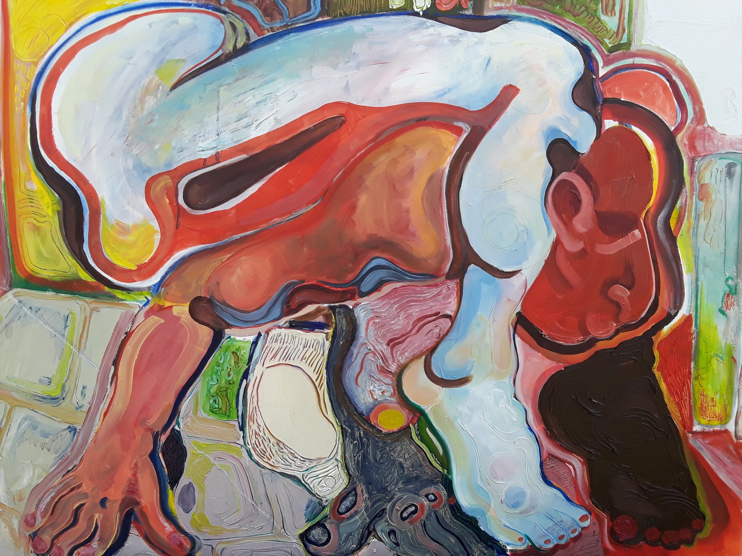 untitled 1/3
37 x 40
oil on canvas
Cheyann Washington