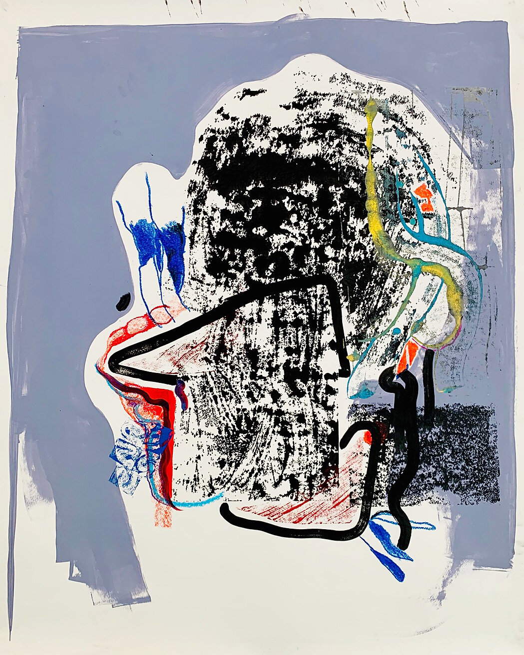 Facial Movement
42x 51
Mix Media (acrylic, charcoal &
pastel on watercolor paper)
Cheyann Washington