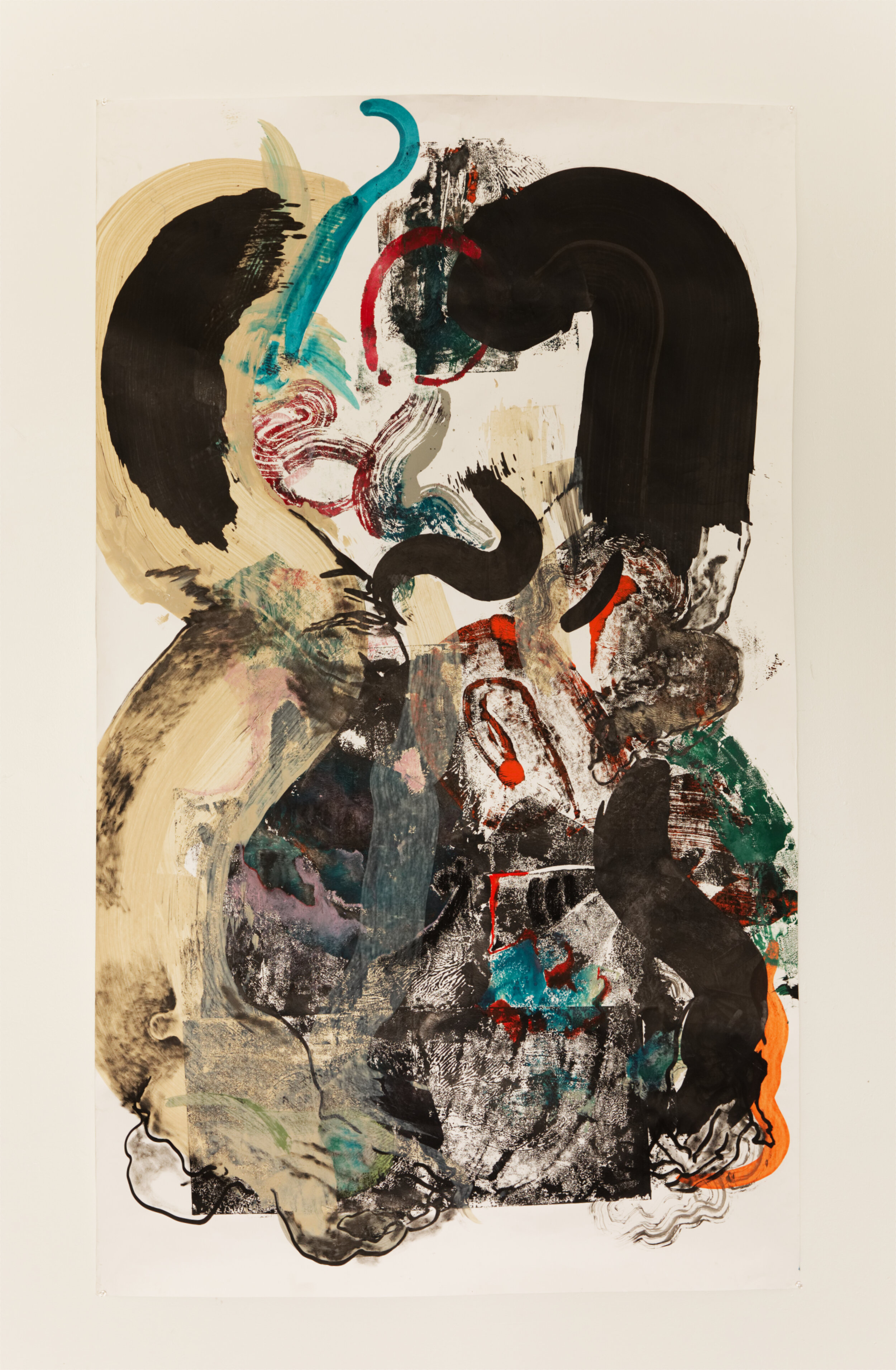 Disjointed
78 1/2 x 43
Acrylic & Ink on Paper
Cheyann Washington