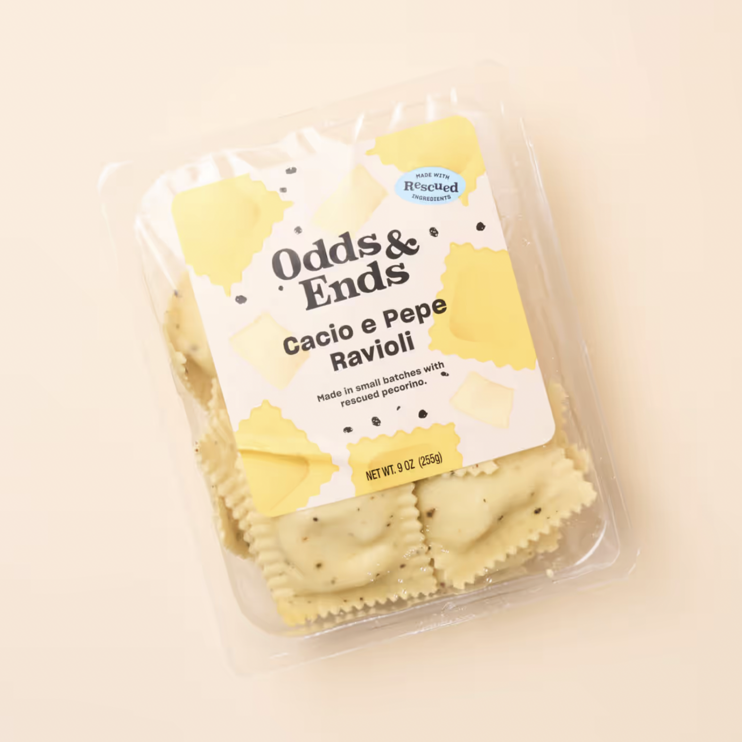 Odds & Ends Cacio e Pepe Ravioli