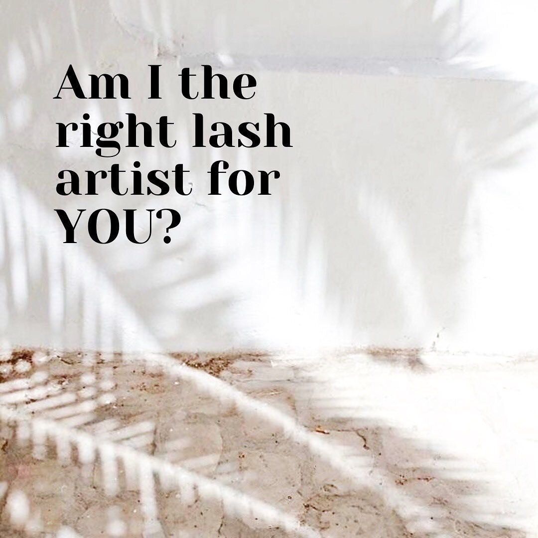 Finding the right lash artist can be stressful. Trust me, been there done that.

Lashes aside, you should ALWAYS do your research with any service you are having done. Making sure your style, values, and expectations align with your provider.

Do you