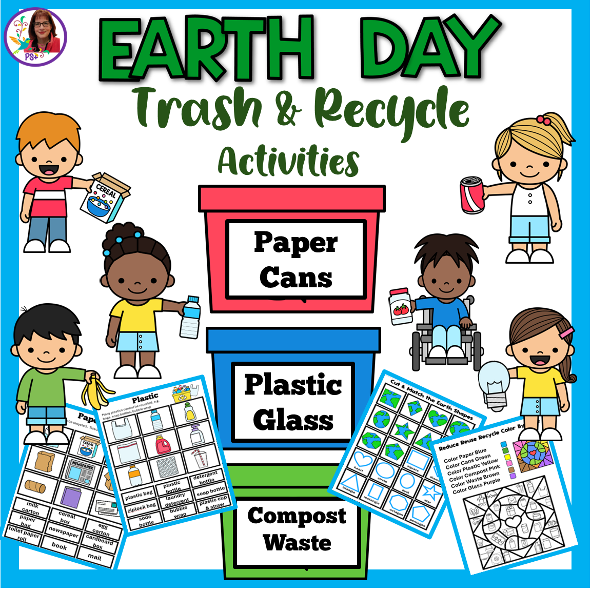Earth Day Trash &amp; Recycle Activities.png