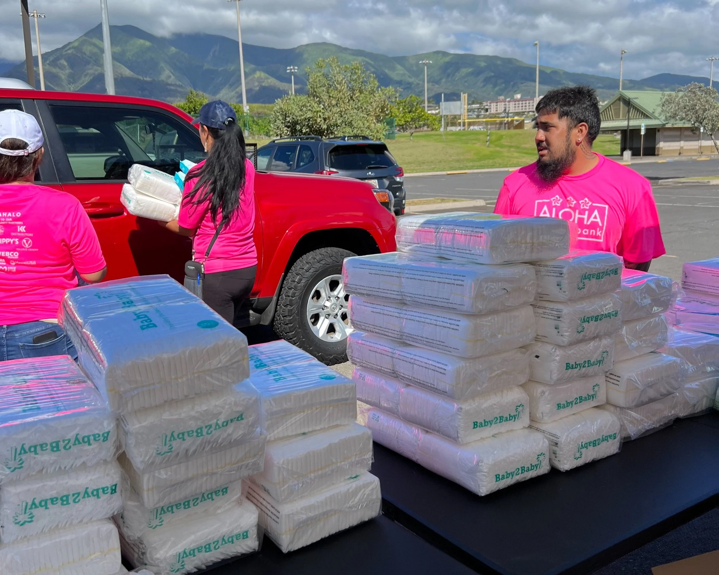 Maui Wildfire Diaper Distribution