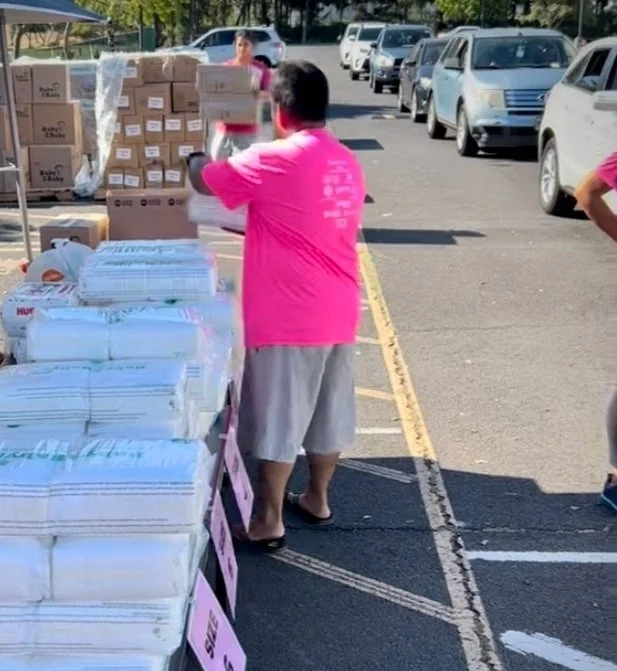 Second Maui Wildfire Essential Distribution