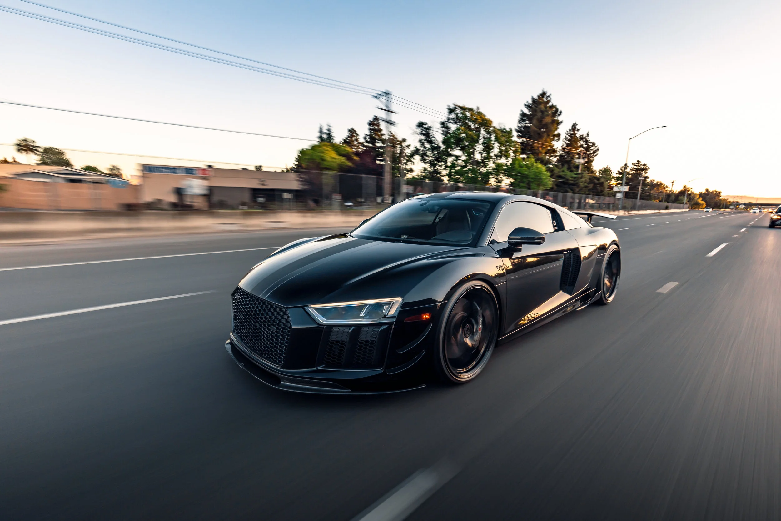 Stanced Audi R8