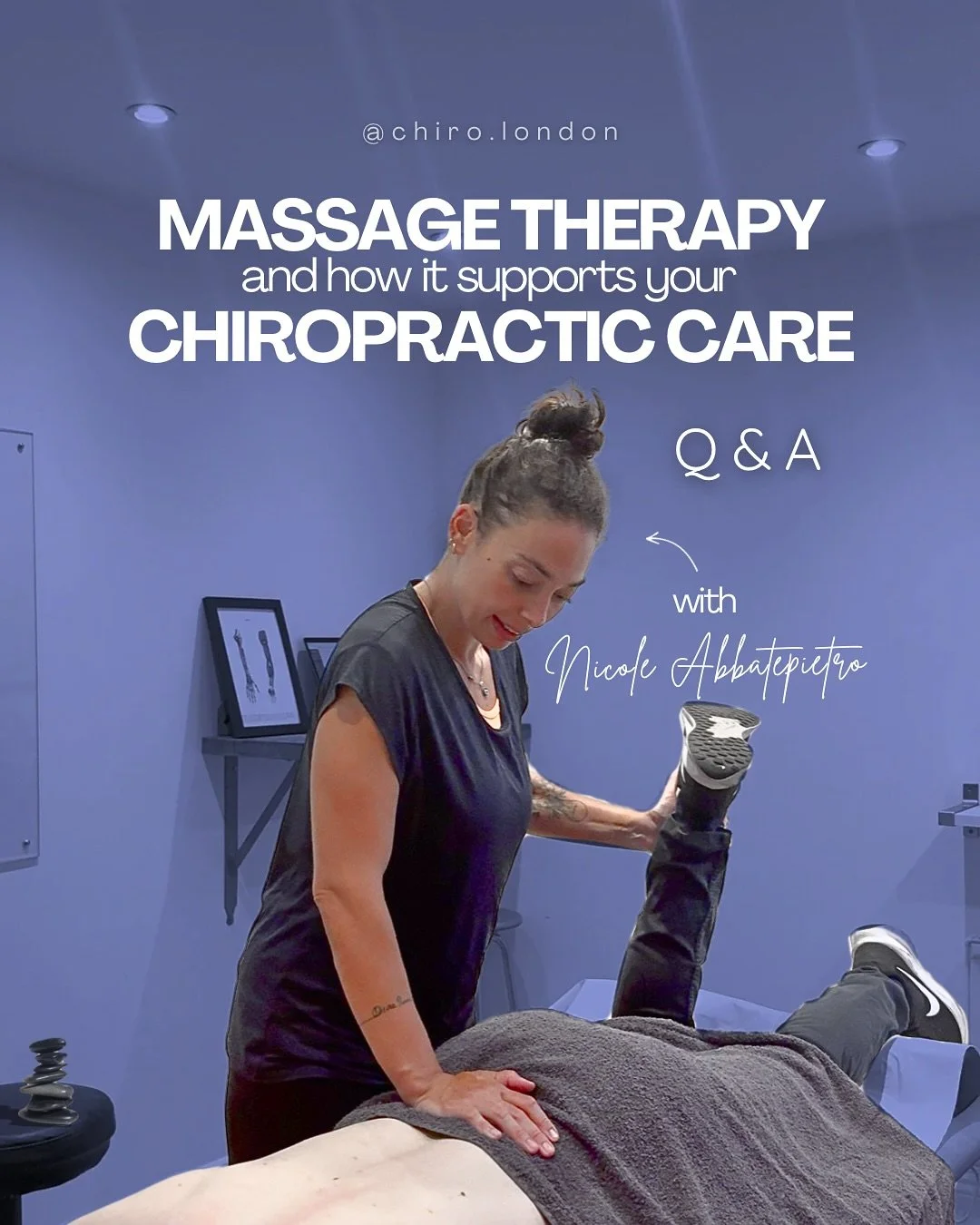 ✨If you&rsquo;ve ever wondered which type of care would suit you more, Nicole is here to let you know that you might not have to choose just one! 

📞 If you&rsquo;d like to book a massage appointment, we have available slots at our Wandsworth Bridge