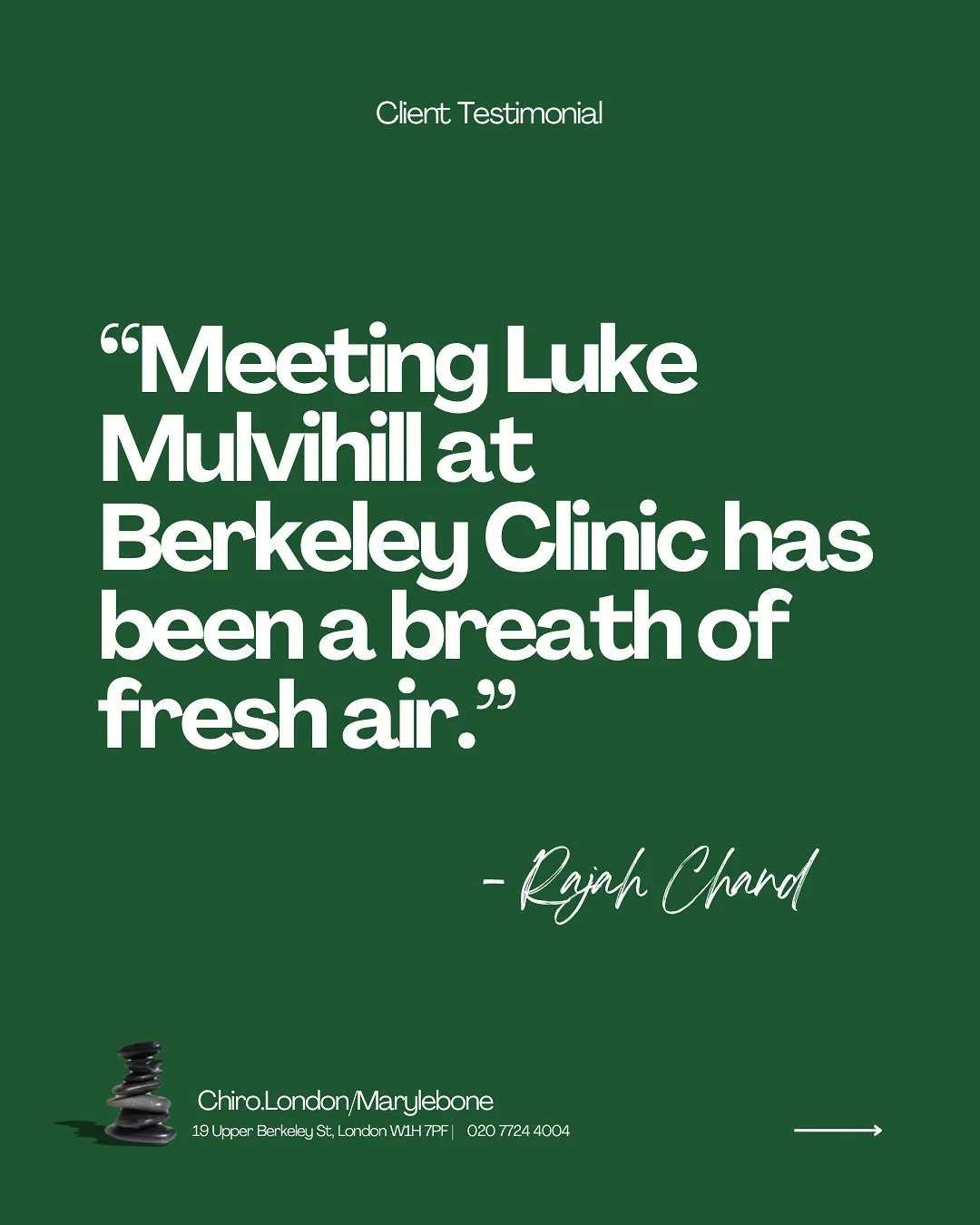 ✨ Your reviews are incredibly appreciated and they help others make informed decisions about their care! Thank you for sharing with the world how great Luke is, we&rsquo;re lucky to have him in our team 🫶