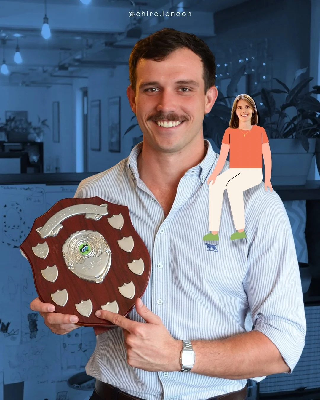 ✨ It&rsquo;s been a couple of months but we can finally appreciate our shiny new plaque with Lucy and Jack&rsquo;s name permanently engraved as the official champions of the Chiro.London Summed Lawn Bowls 2025! 

✨ Lucy couldn&rsquo;t be present for 