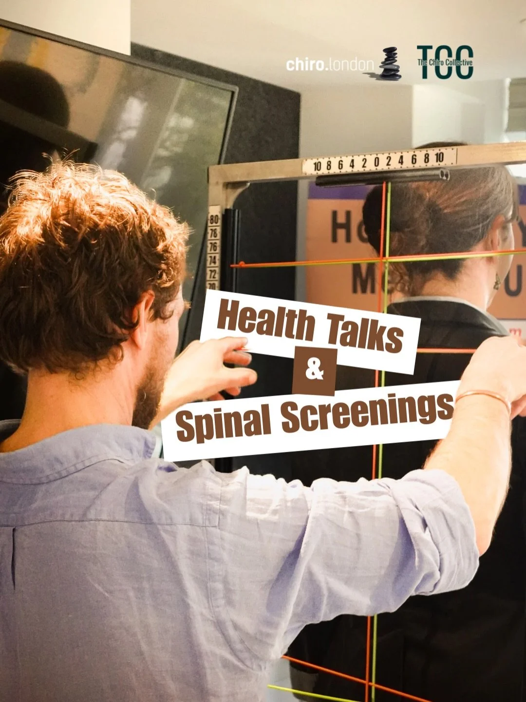 Taking health to where the people are 🙌

Jess (@jess_chiro) joined our friend Seb from the Chiro Collective (thechirocollective.org) for a day of health talks and spinal screenings at Clarion Events in Fulham (@clarionevents_). 

Love seeing our chi