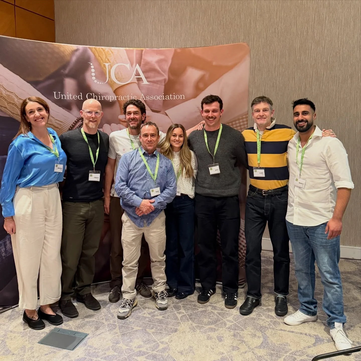 Squad goals at the @ucachiro Spring conference. Great to get a big chunk of the gang together for the one day seminar in London on the weekend. 

Thanks to all at the @ucachiro for putting on a great day. Thanks @chiroone for loaning us Stu for the d