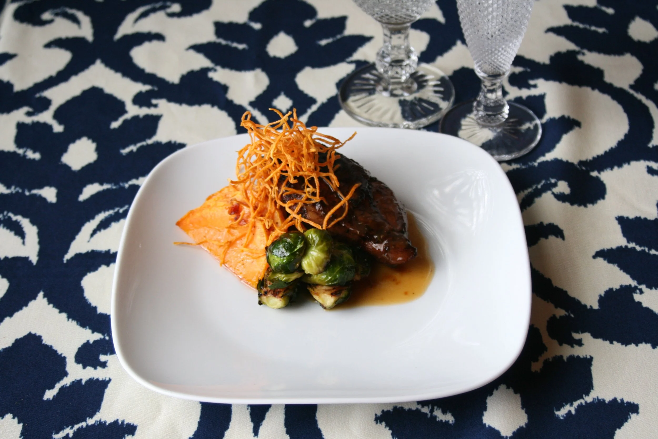 Brick Chicken sprouts butt squash.jpg