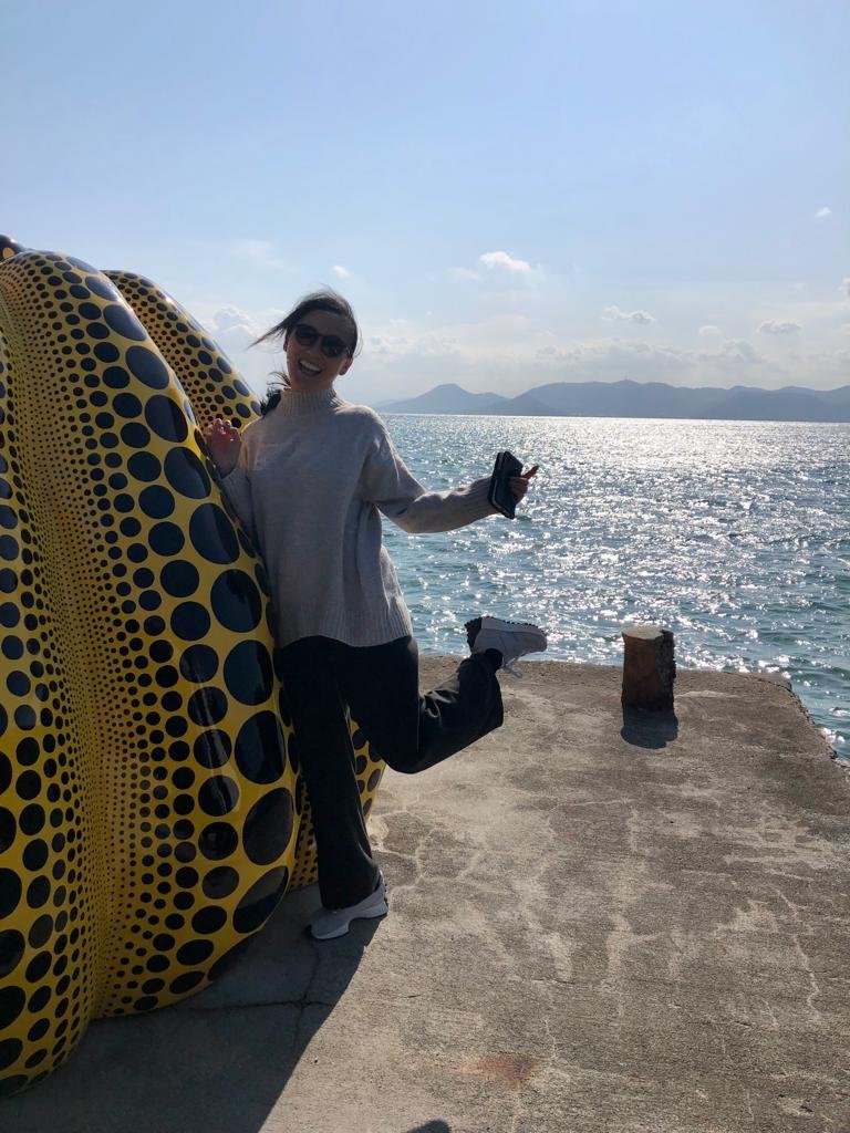 Yayoi Yellow Pumpkin- Naoshima, Kagawa