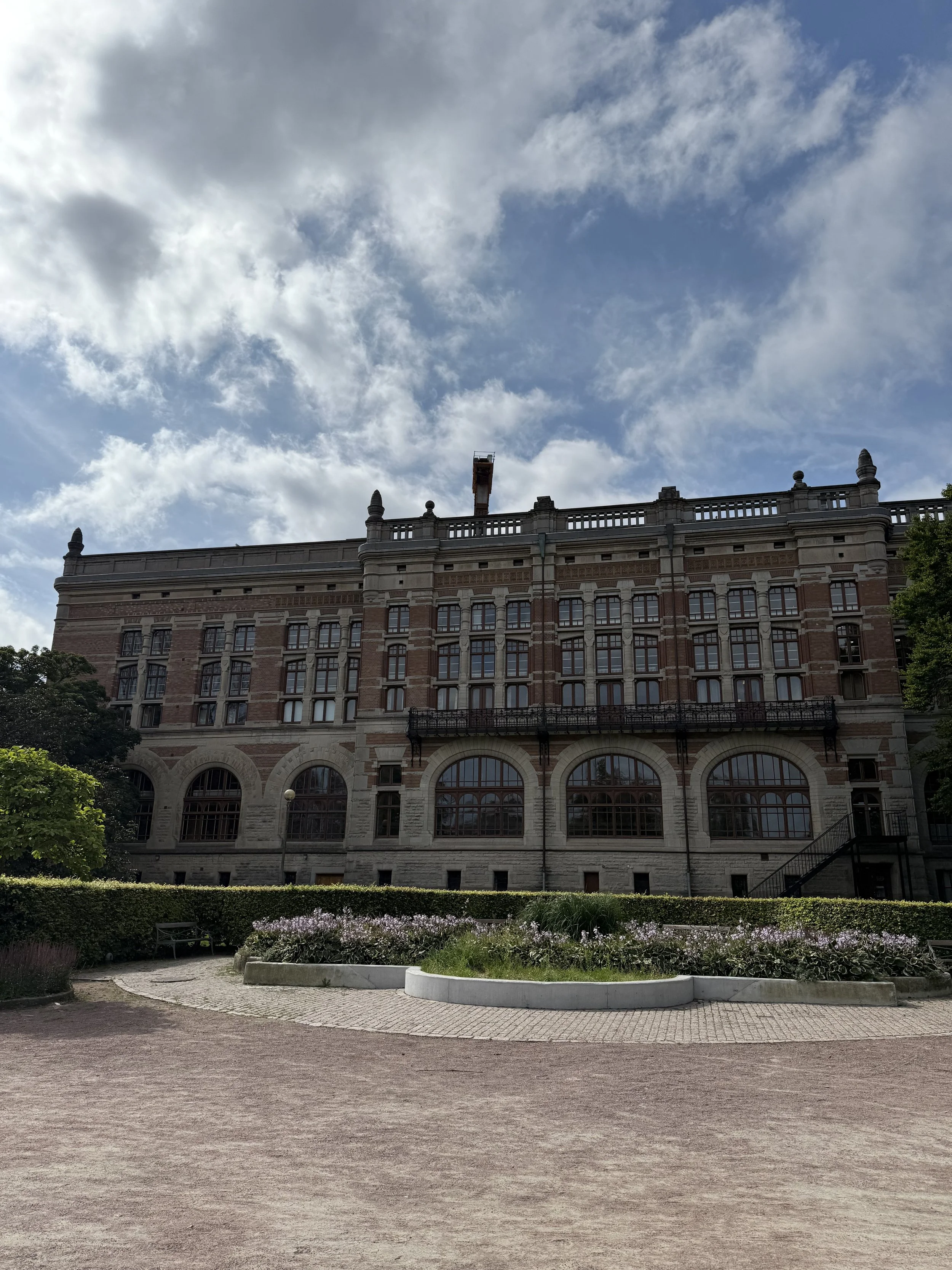 Göteborg university biblioteket (library)