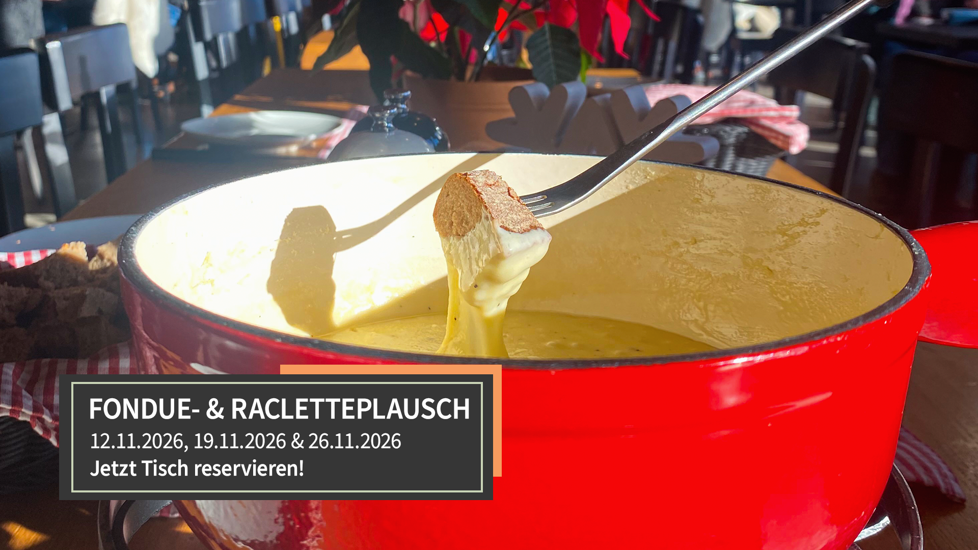 Fondue & Raclette Get-Together in November