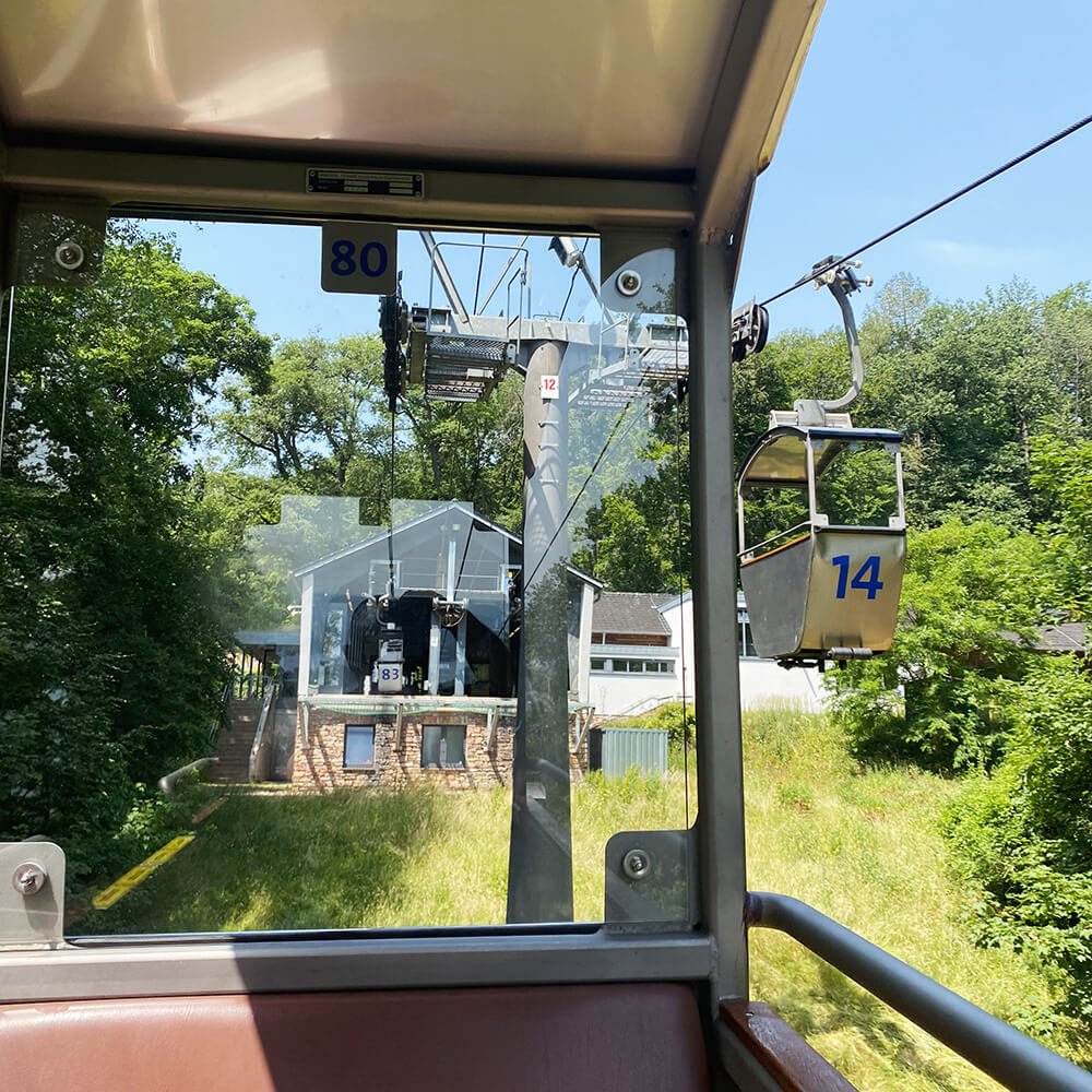 Rüdesheim cable car mountain station