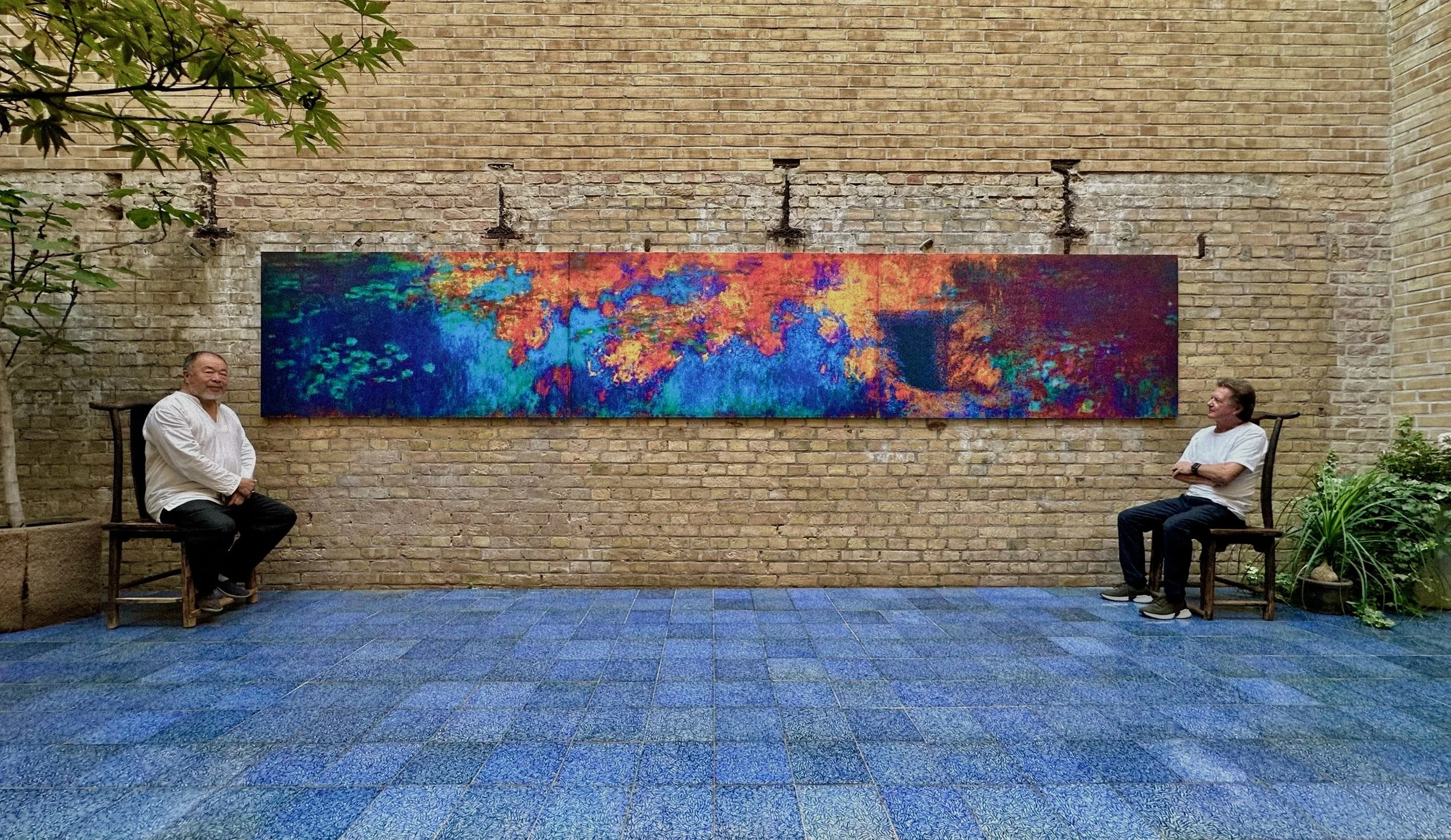 Ai Weiwei and David Adamson 