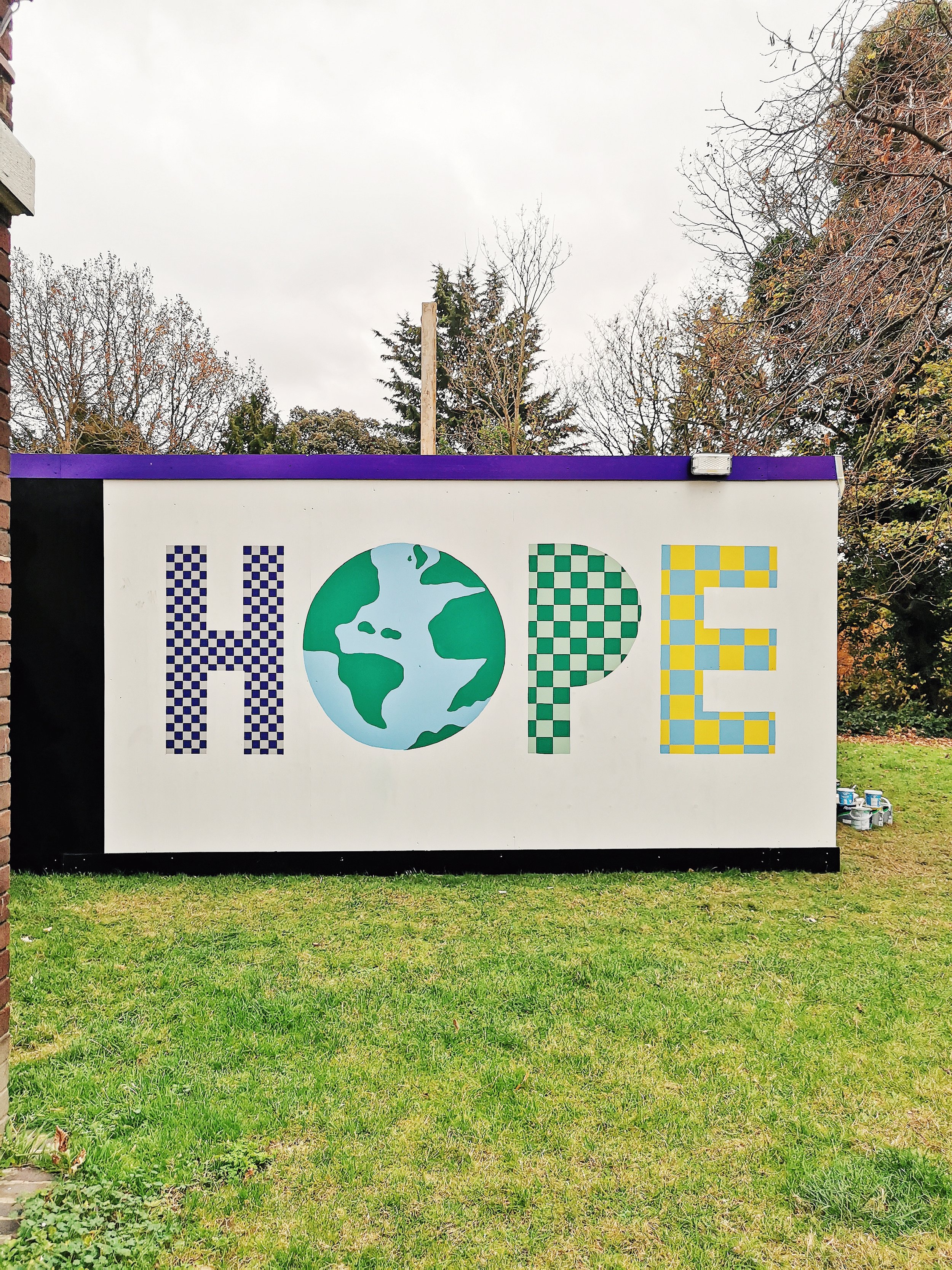 Mural Painting in Lewisham with Rose Hill