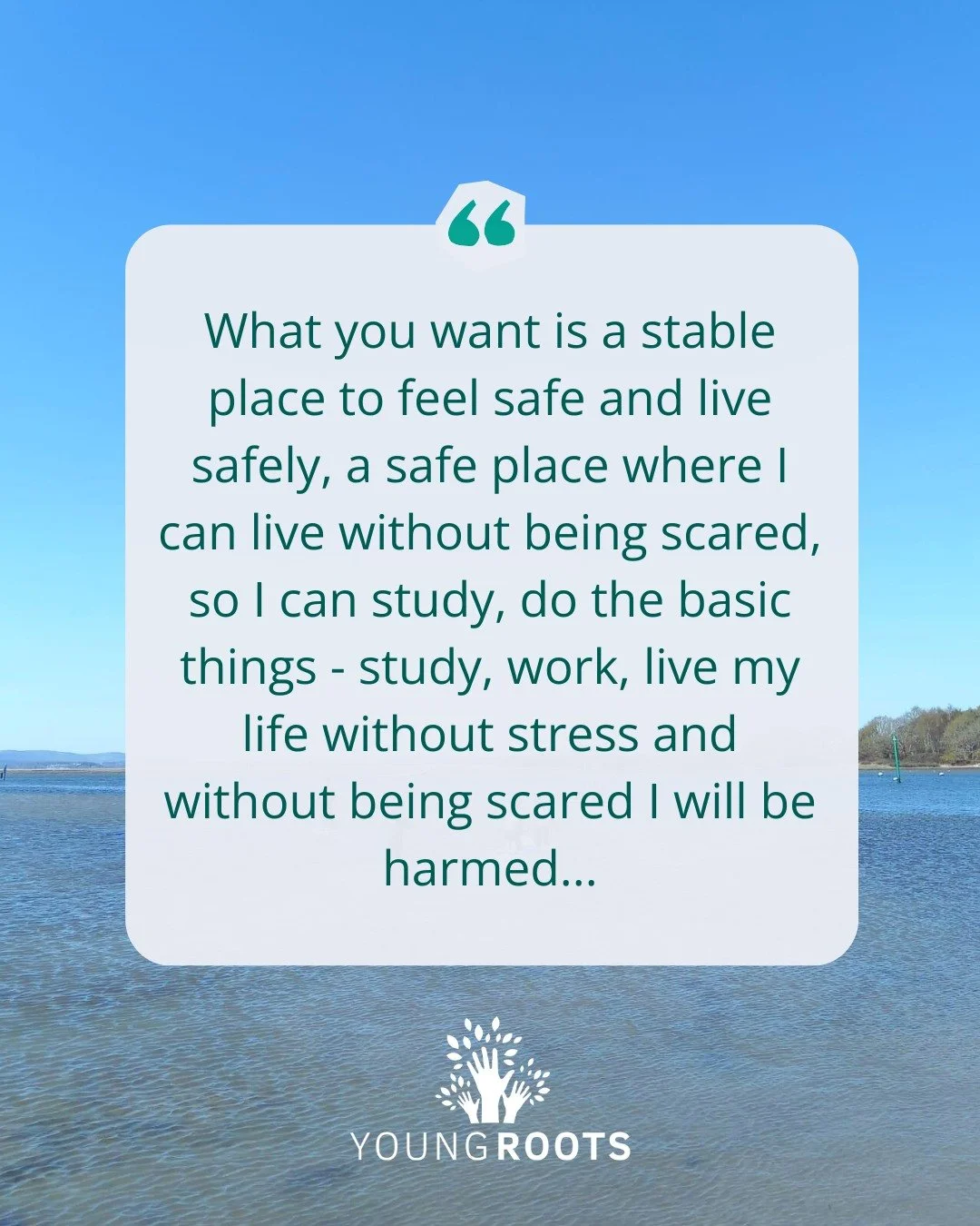 When we feel safe and like we belong, we flourish.

In its ongoing punitive attacks on migrants and refugees, the government has announced proposed changes ("earned settlement") that would make it much harder to get indefinite leave to rema