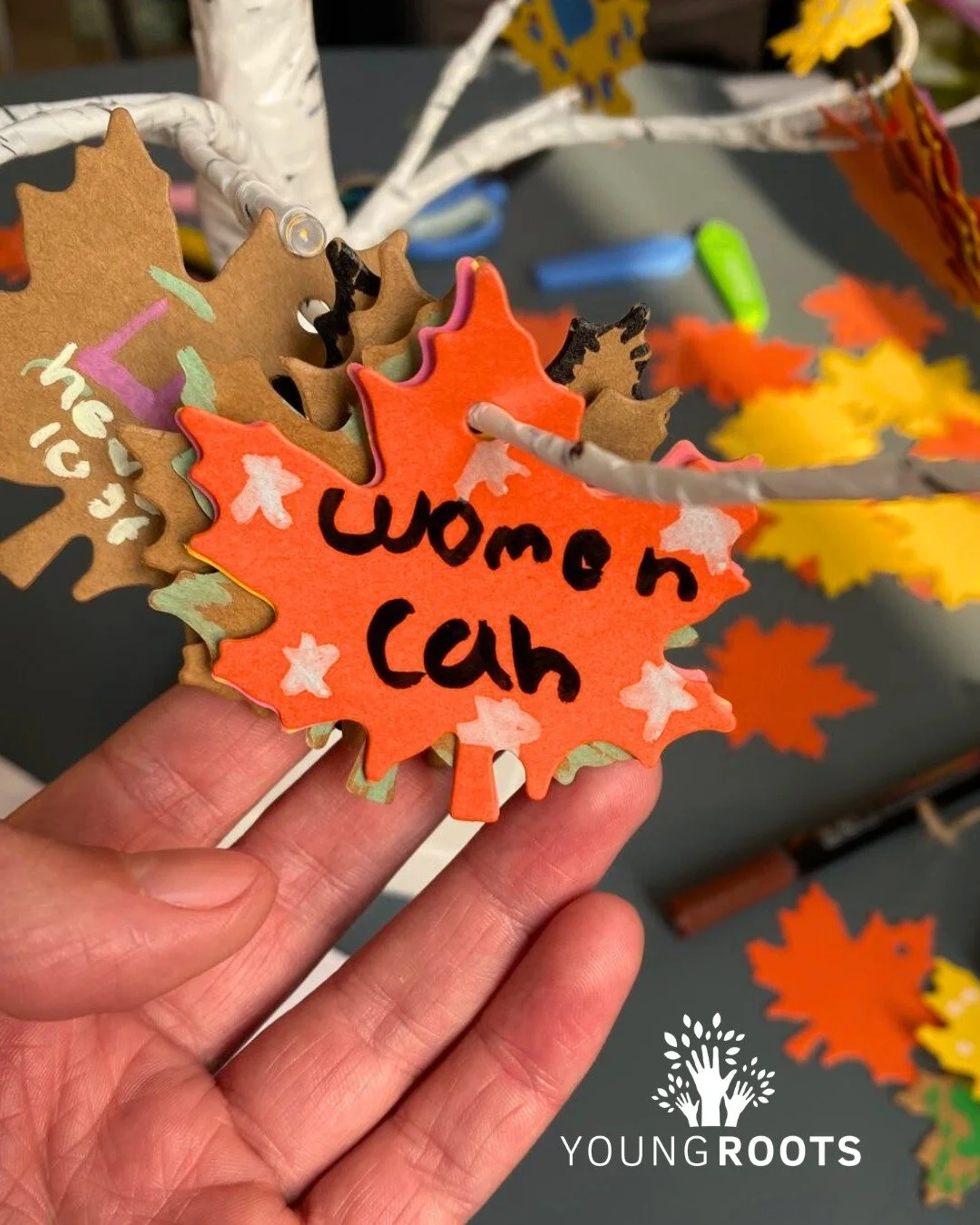 International Women&rsquo;s Day is kicking off a month of celebrating the strength, creativity and community of the young women we work with.

We&rsquo;re reflecting on a therapeutic art workshop ran by @talithaarts where one young woman wrote a mess