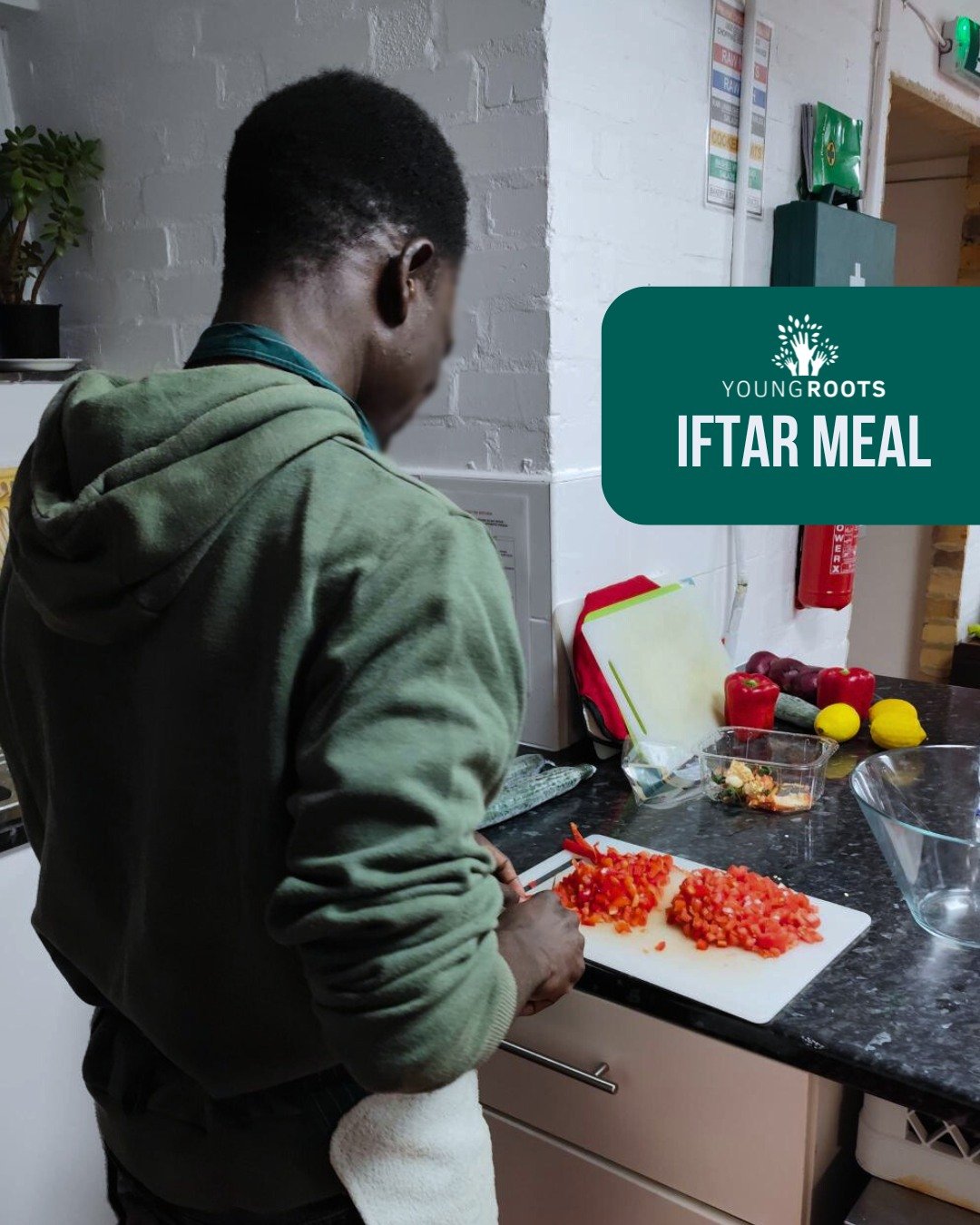 We came together last week for iftar at our Croydon hub and it was a very a wholesome evening. Delicious food, cooked with love by one of our young volunteers and staff, and a table full of people sharing it. This is the heart of Young Roots.🧡

Sign