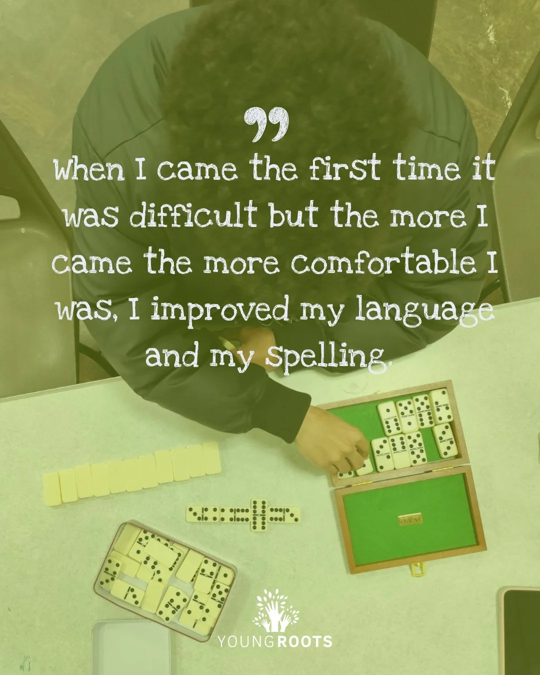 M, a young person who has been coming to Young Roots for six months, has just completed their Young Volunteering Level 1 and we couldn&rsquo;t be prouder! 🧡

Reflecting on their time with us, M created this image at our Croydon Hub. He shared that t