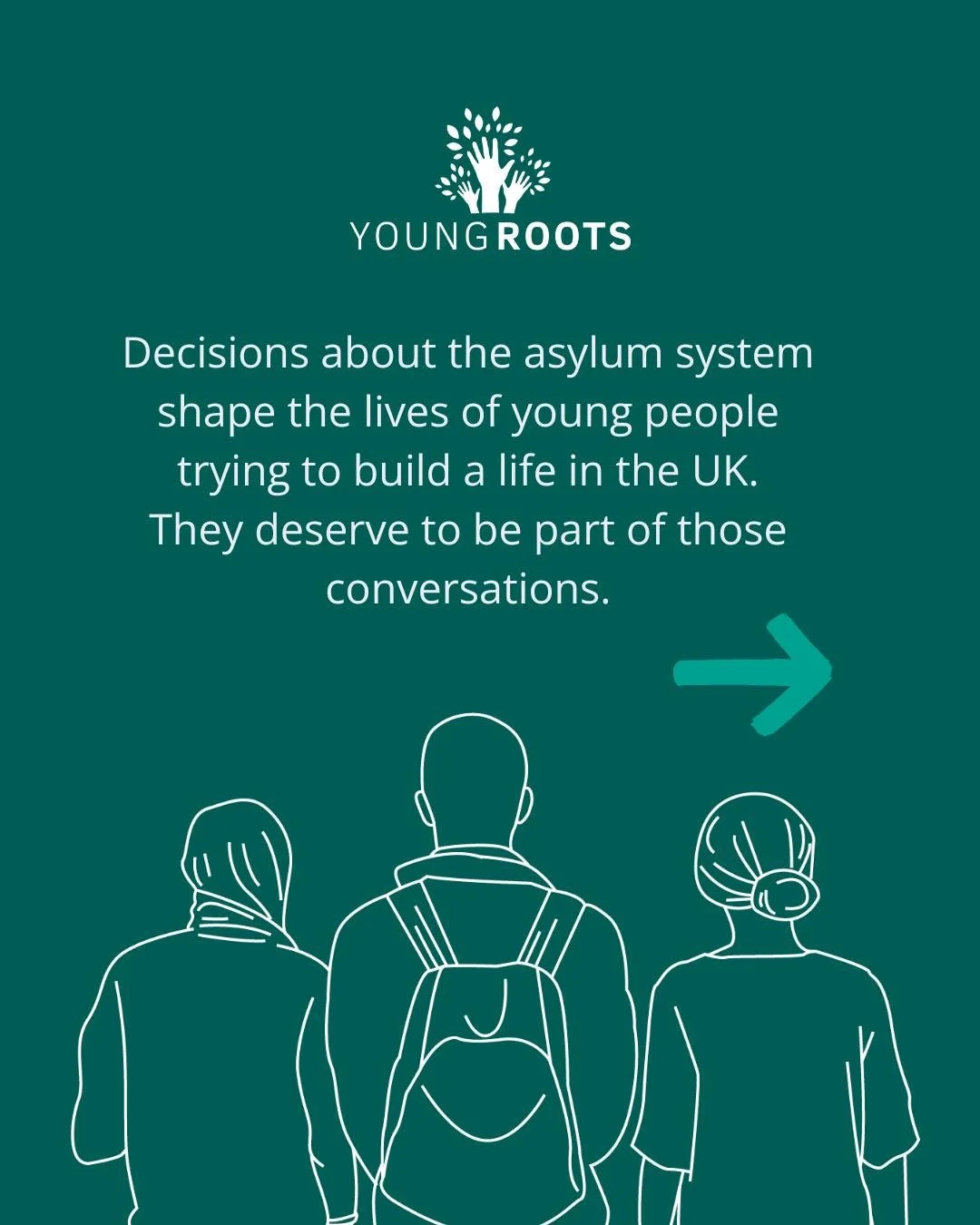 Young people deserve to be part of the conversations that shape their lives. Swipe to learn what&rsquo;s changing in the asylum system and how we&rsquo;re creating space for young voices to be heard.

And if you haven't already why not take action, w