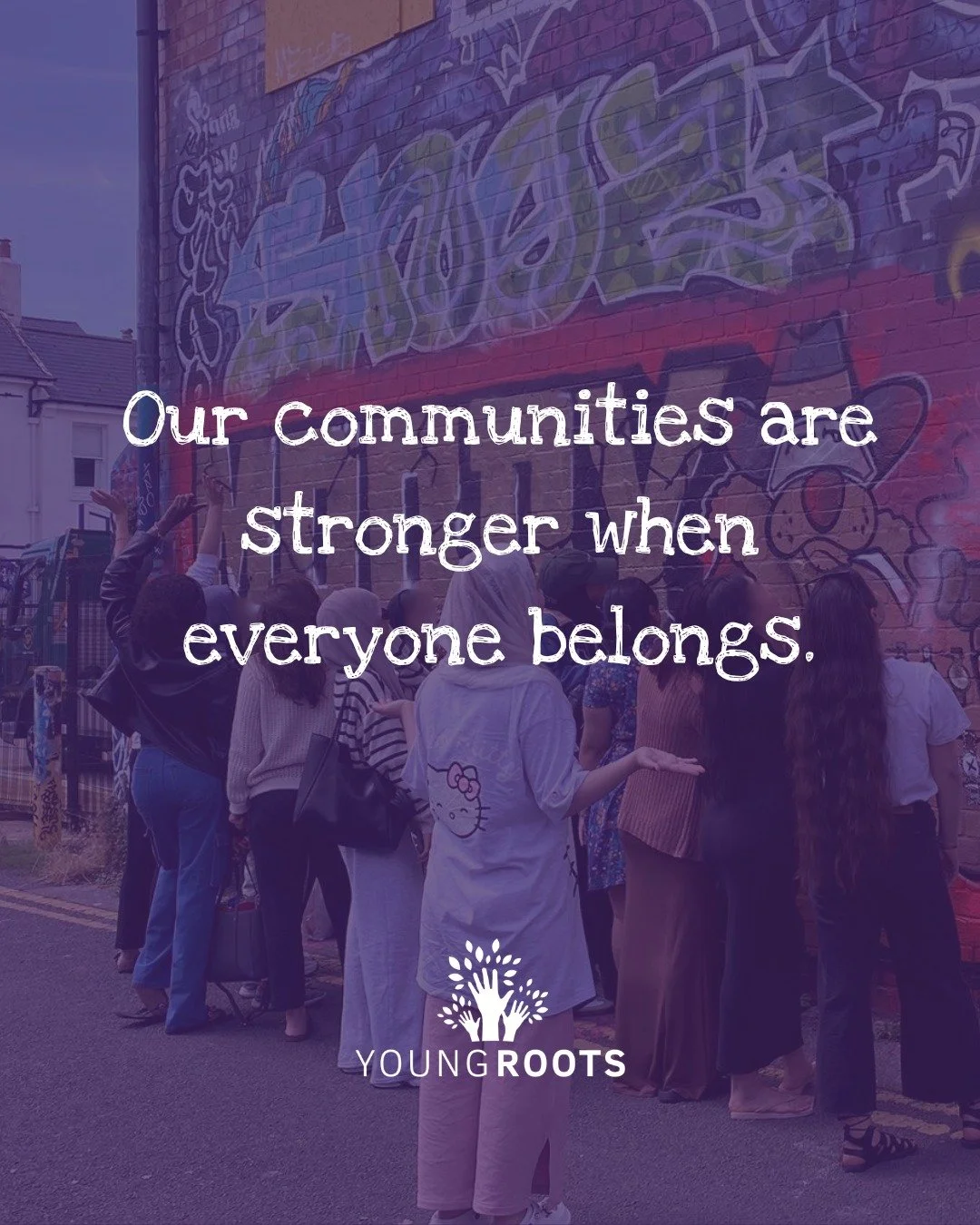 Today we can see that the politics of division are on the rise, making life harder and more dangerous for people seeking safety. It&rsquo;s vital that we stand together to welcome refugees. Our communities grow stronger when everyone feels they have 
