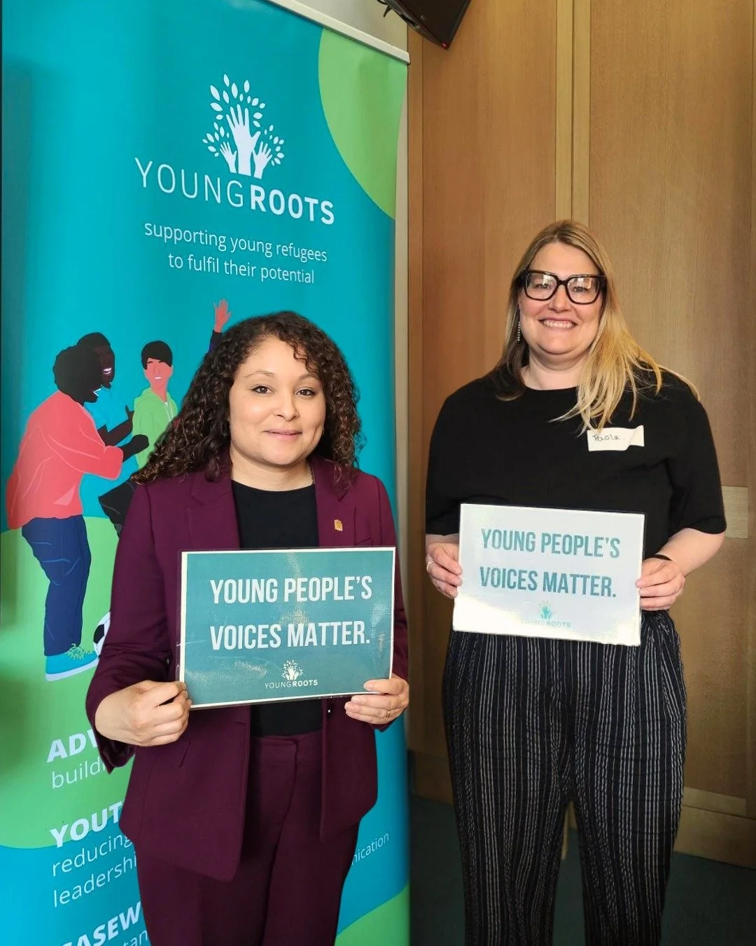 We were delighted to be hosted in Westminster on Wednesday by Natasha Irons MP, who helped make the Young Roots parliamentary event possible. MPs and peers joined us to hear directly from young people about their experiences of seeking safety in the 