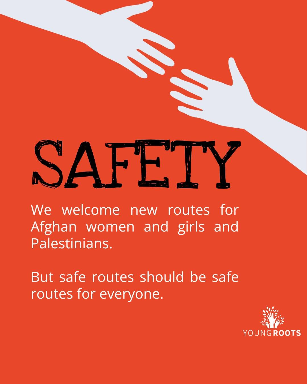 We welcome the announcement of new resettlement routes for Afghan women and girls and Palestinians. These routes will give some people who urgently need sanctuary a safe way to reach protection without having to risk their lives on dangerous journeys
