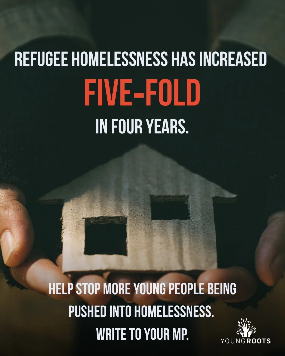 Refugees are among the fastest growing groups of people facing homelessness, often just weeks after receiving refugee status. There has been a five‑fold rise in refugee homelessness over the last four years. 

When someone is recognised as a refugee,