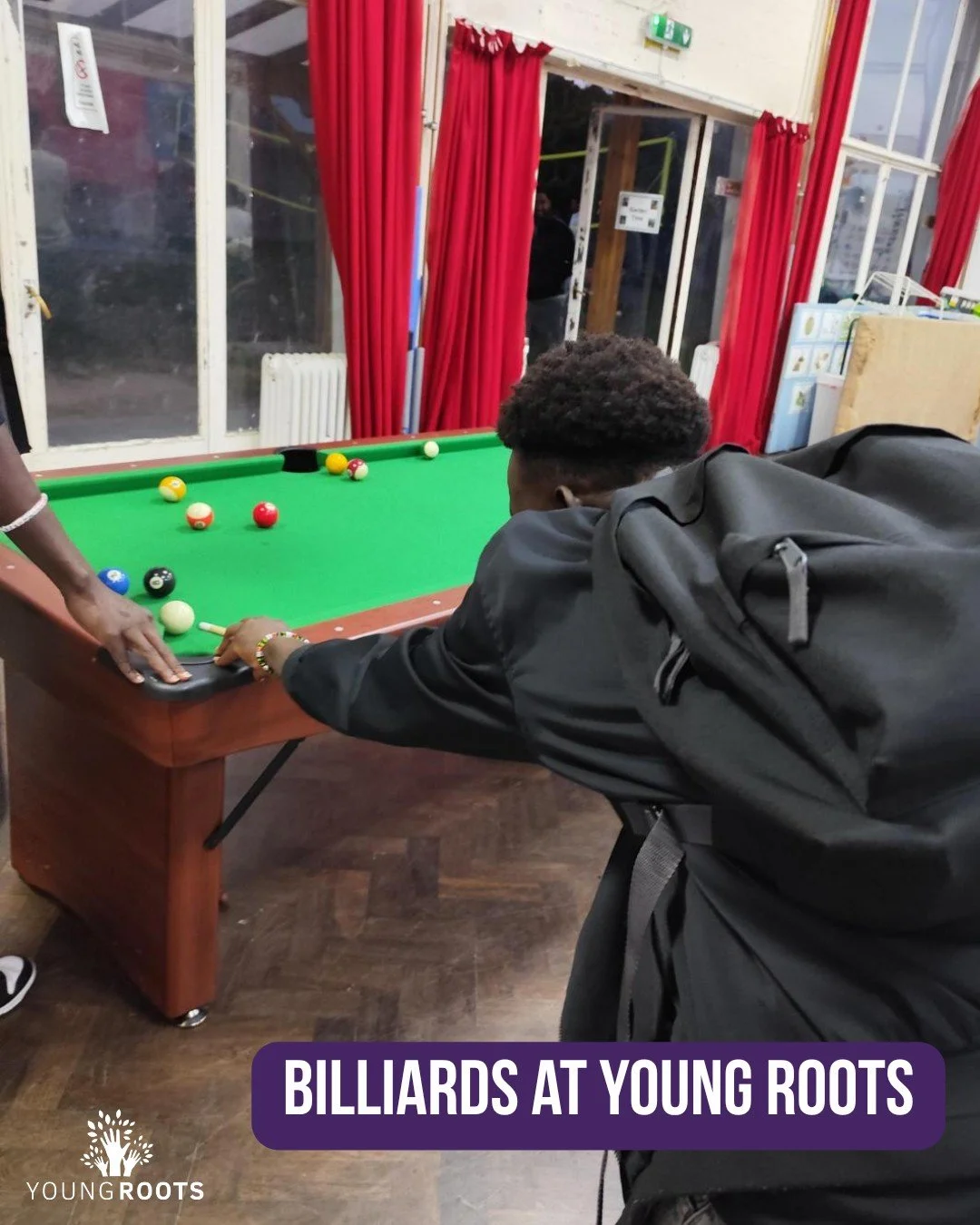 🎱 Billiards is always popular at our youth clubs. The table rarely stays empty, with young people gathering for a game, a chat, or to watch the play unfold. 

A huge thanks to the Jack Petchey Foundation for funding this fabulous new billiards table