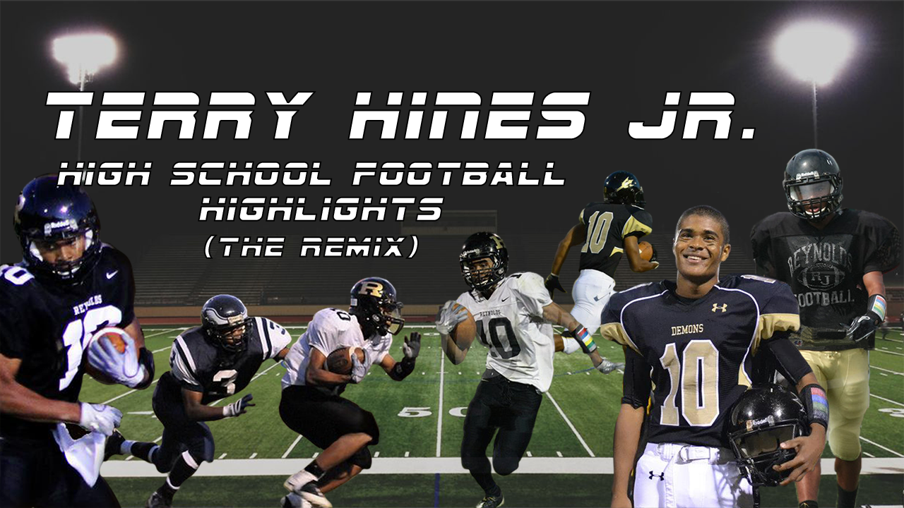 High School Football Highlight Tape (Remix) — Terry Hines Jr.