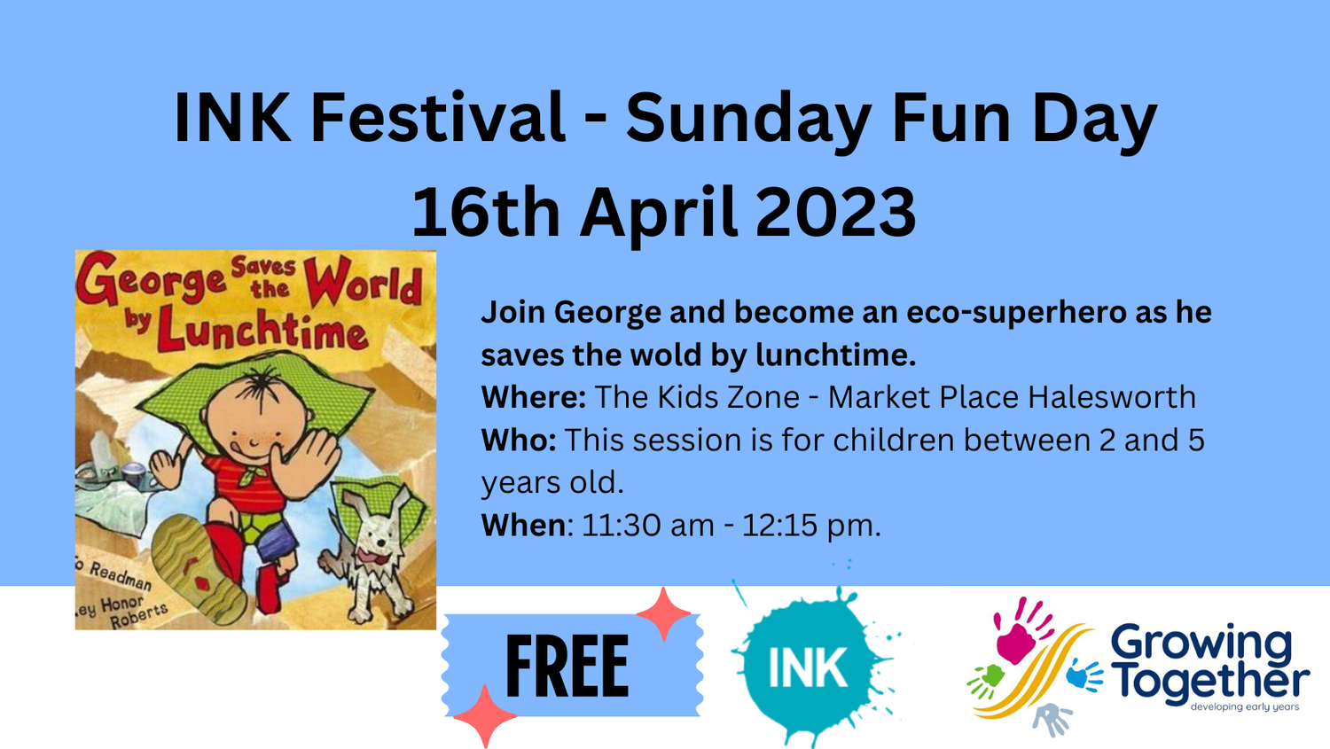 INK Festival Sunday Funday — GrowingTogether